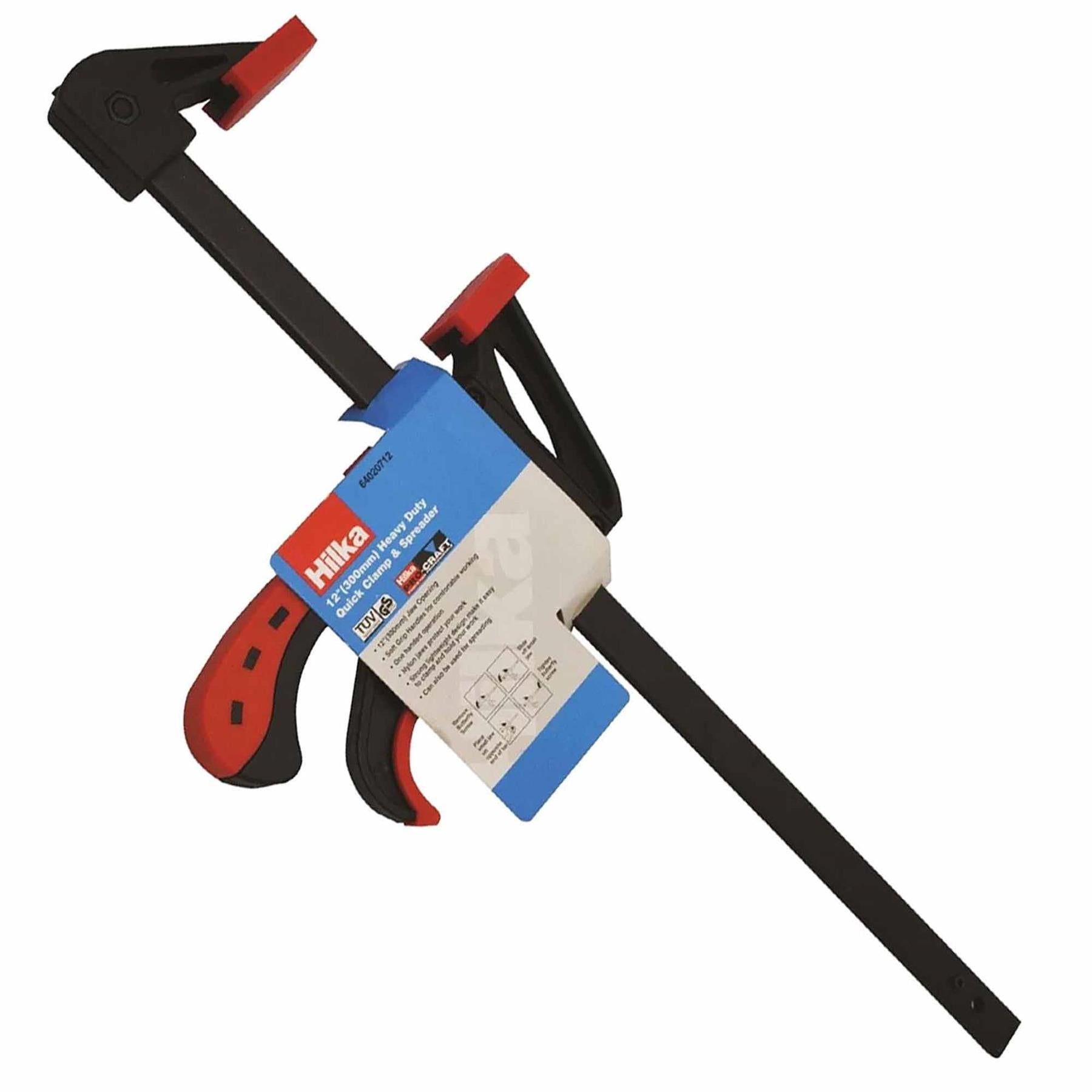 Heavy Duty 12" 300mm Quick Mini Release Adjustable Bar Clamps