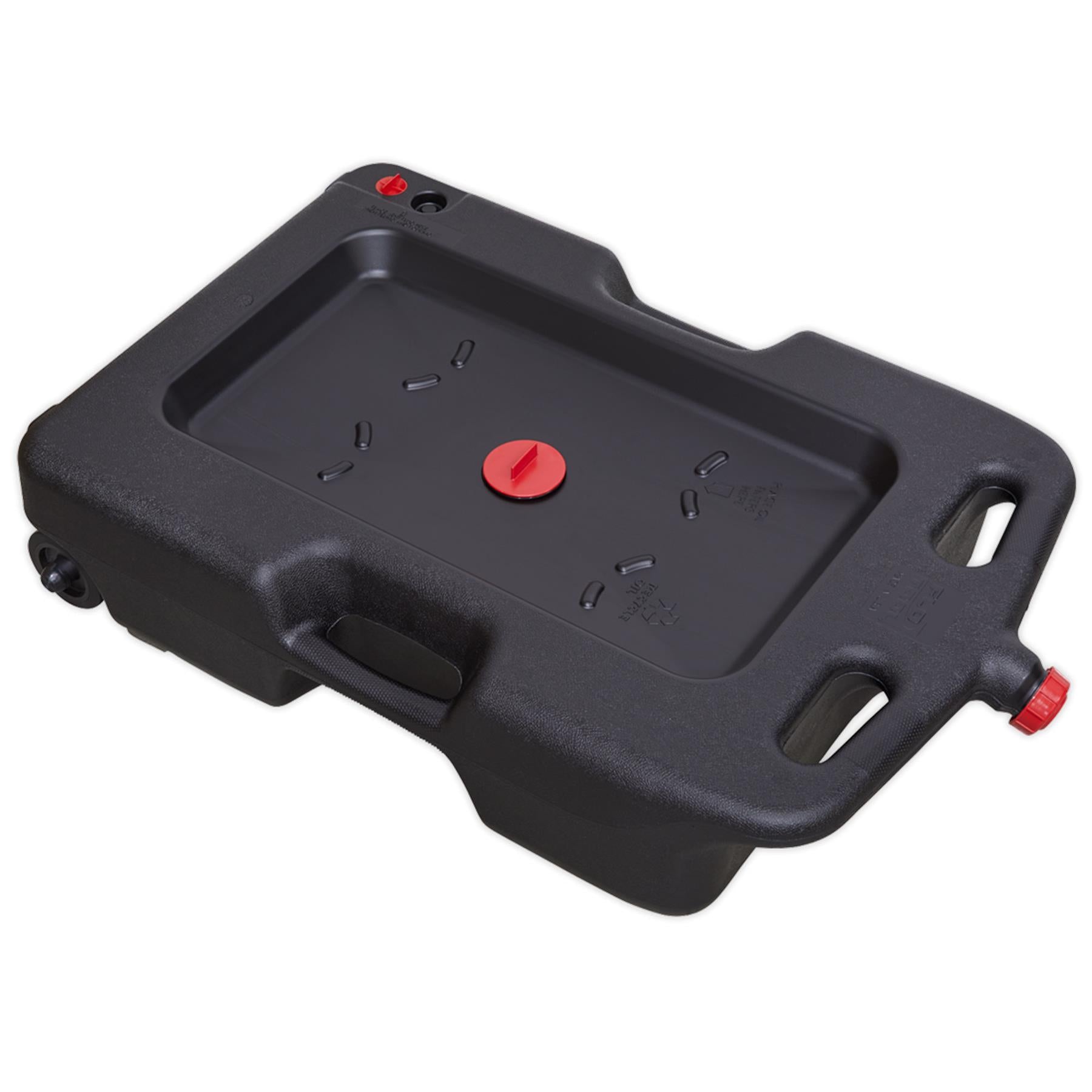 Sealey Oil/Fluid Drain & Recycling Container 54L - Wheeled