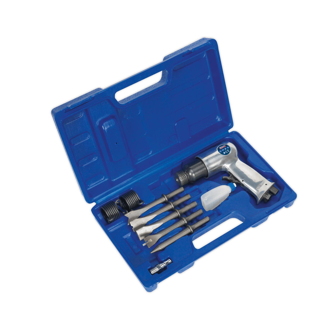 Sealey Air Hammer with Chisels Medium Stroke