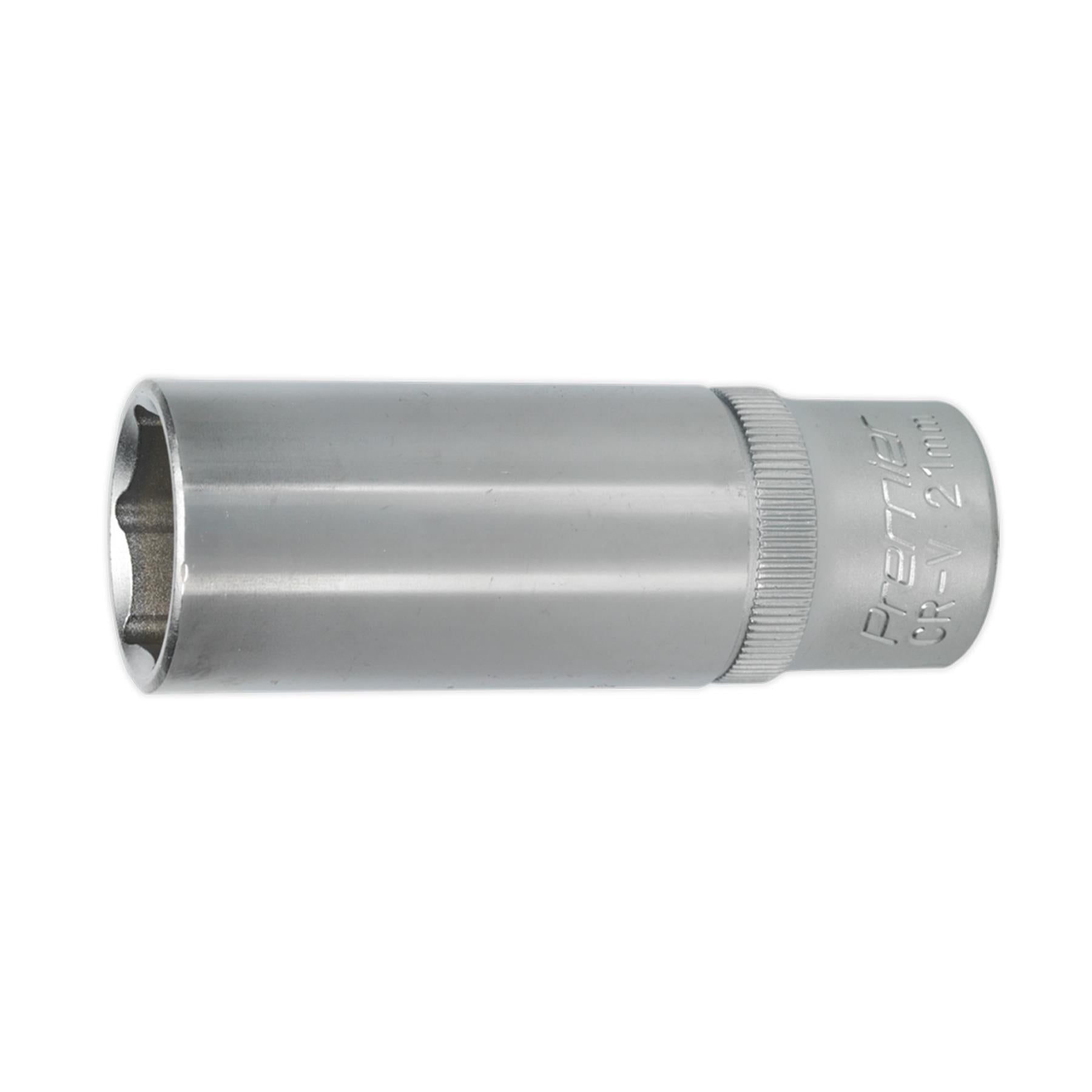 Sealey WallDrive® Socket 21mm Deep 1/2"Sq Drive