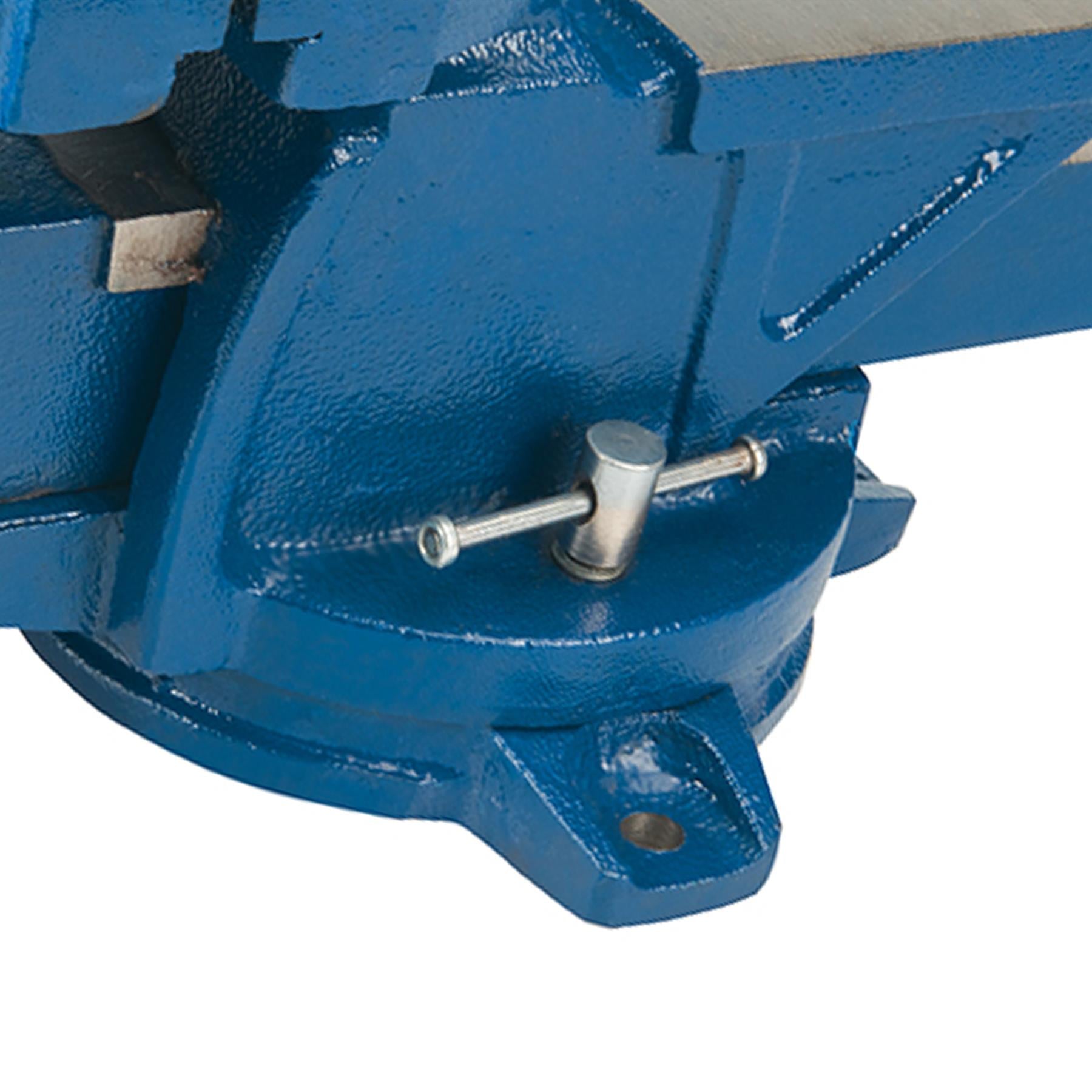 Engineers Vice Swivel Base 150mm (6") 16Kg Hardened Steel Jaw Plates