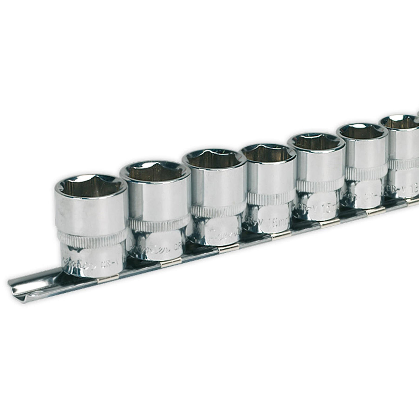 Sealey WallDrive Socket Set 12 Piece 3/8" Square Drive