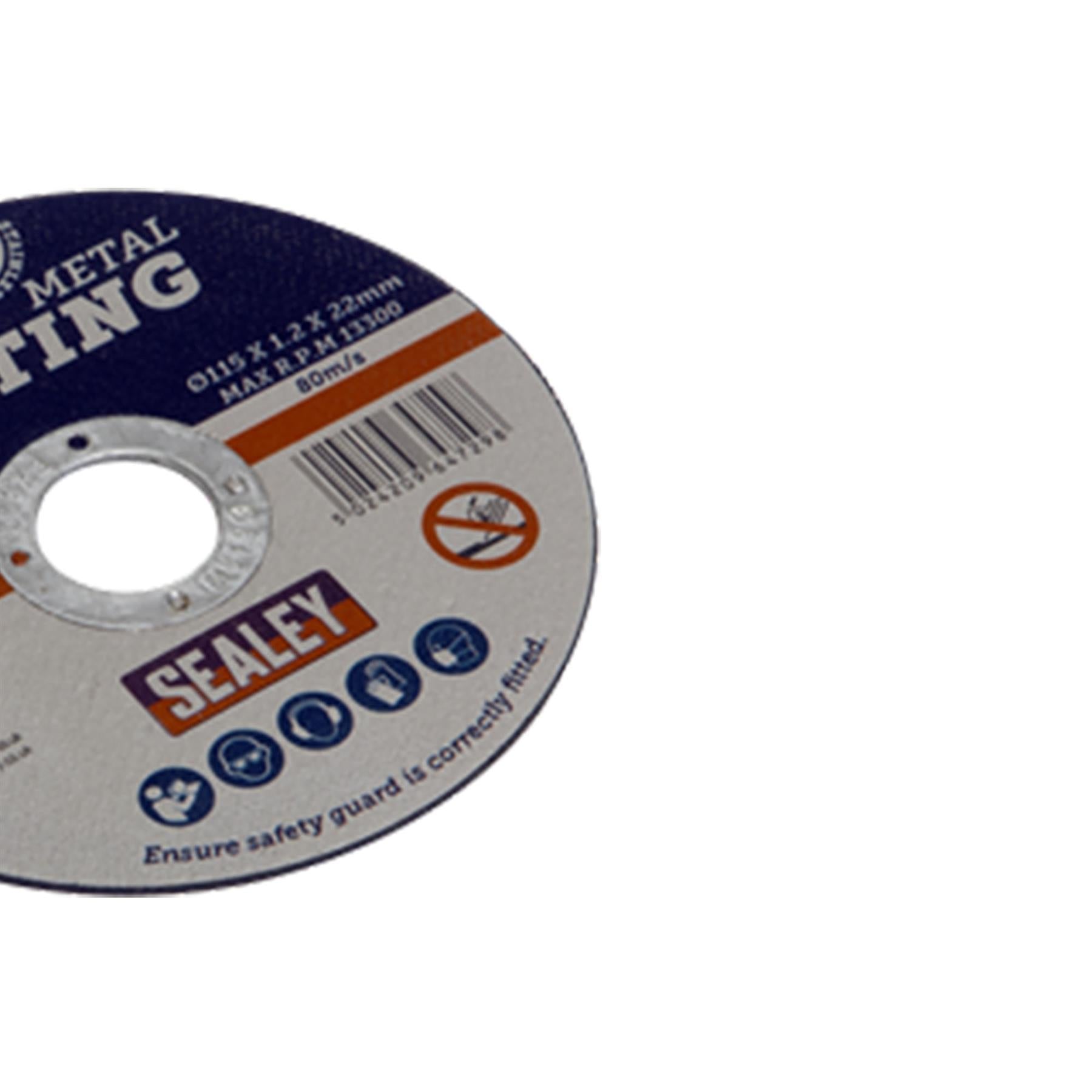 Sealey Cutting Disc �115 x 1.2mm �22mm Bore