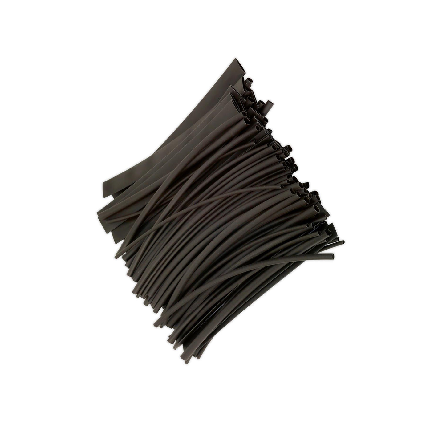 Sealey Heat Shrink Tubing Black 200mm 100pc
