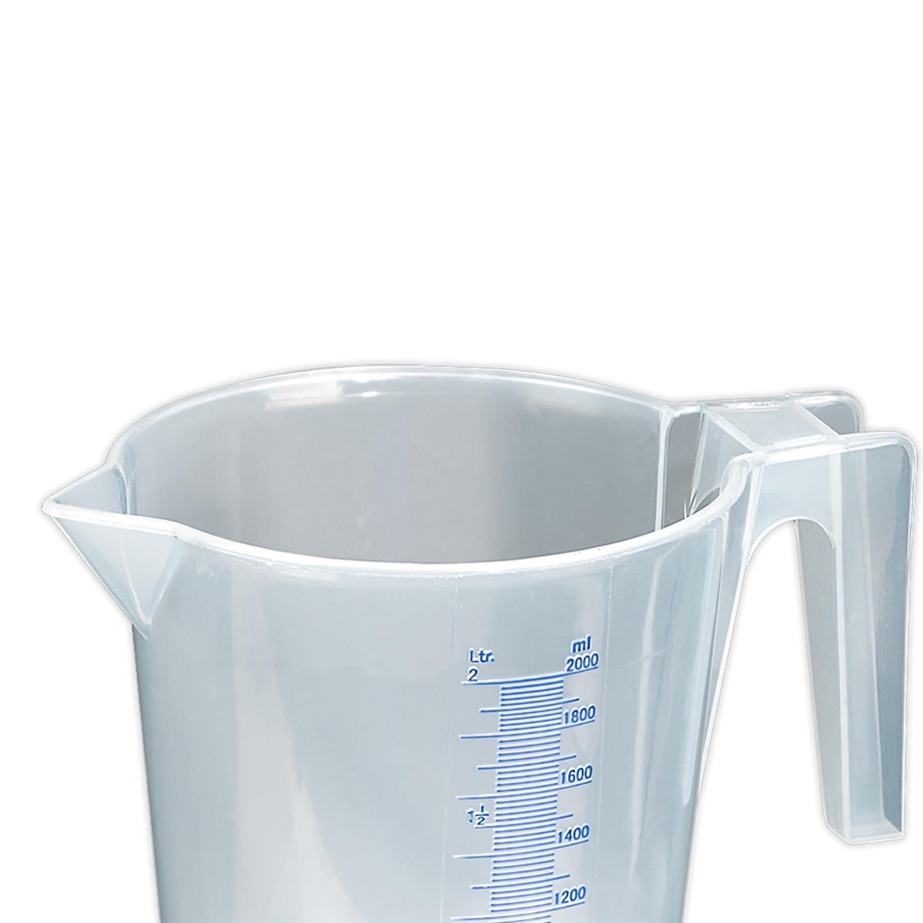 Sealey Measuring Jug Translucent 2L