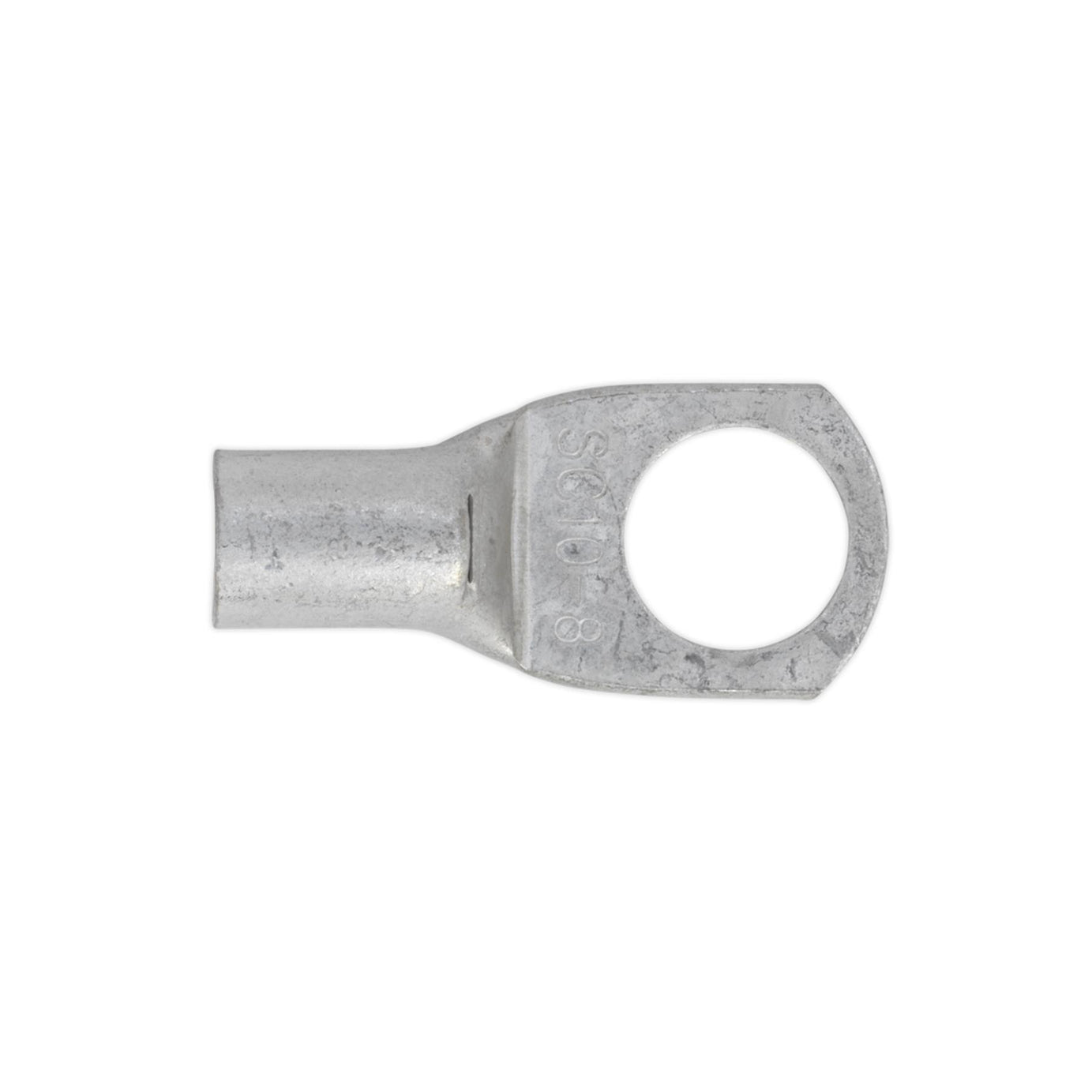 Copper Lug Terminal 50mm x 10mm Pack of 10. Sealey