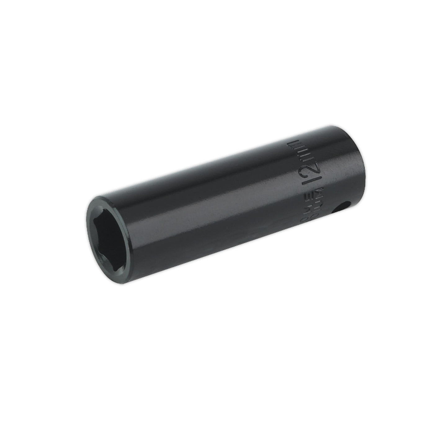 Sealey Impact Socket 12mm Deep 3/8"Sq Drive Chrome Vanadium