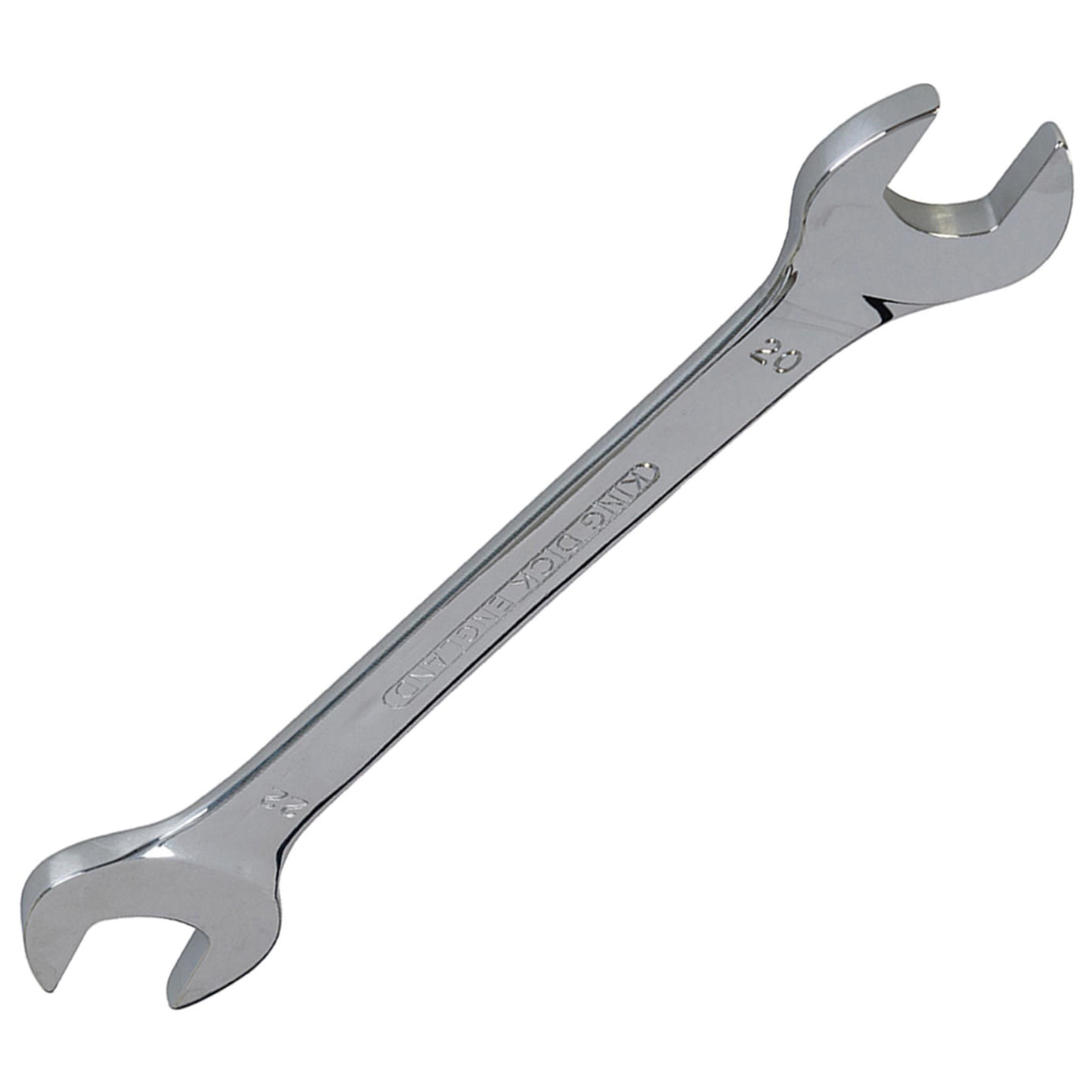 King Dick Open Ended Spanner Metric 20mm x 22mm Double End Chromed Vanadium Steel