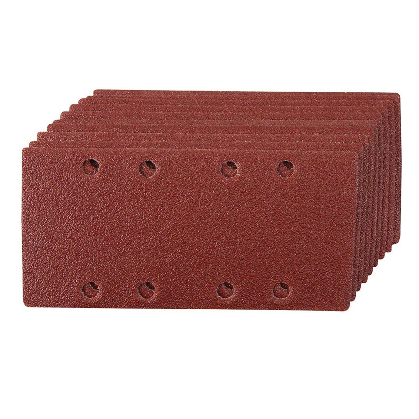 1/3 Punched Sanding Sheets Assorted Grit 60 80 120 240 Aluminium Oxide 40Pk