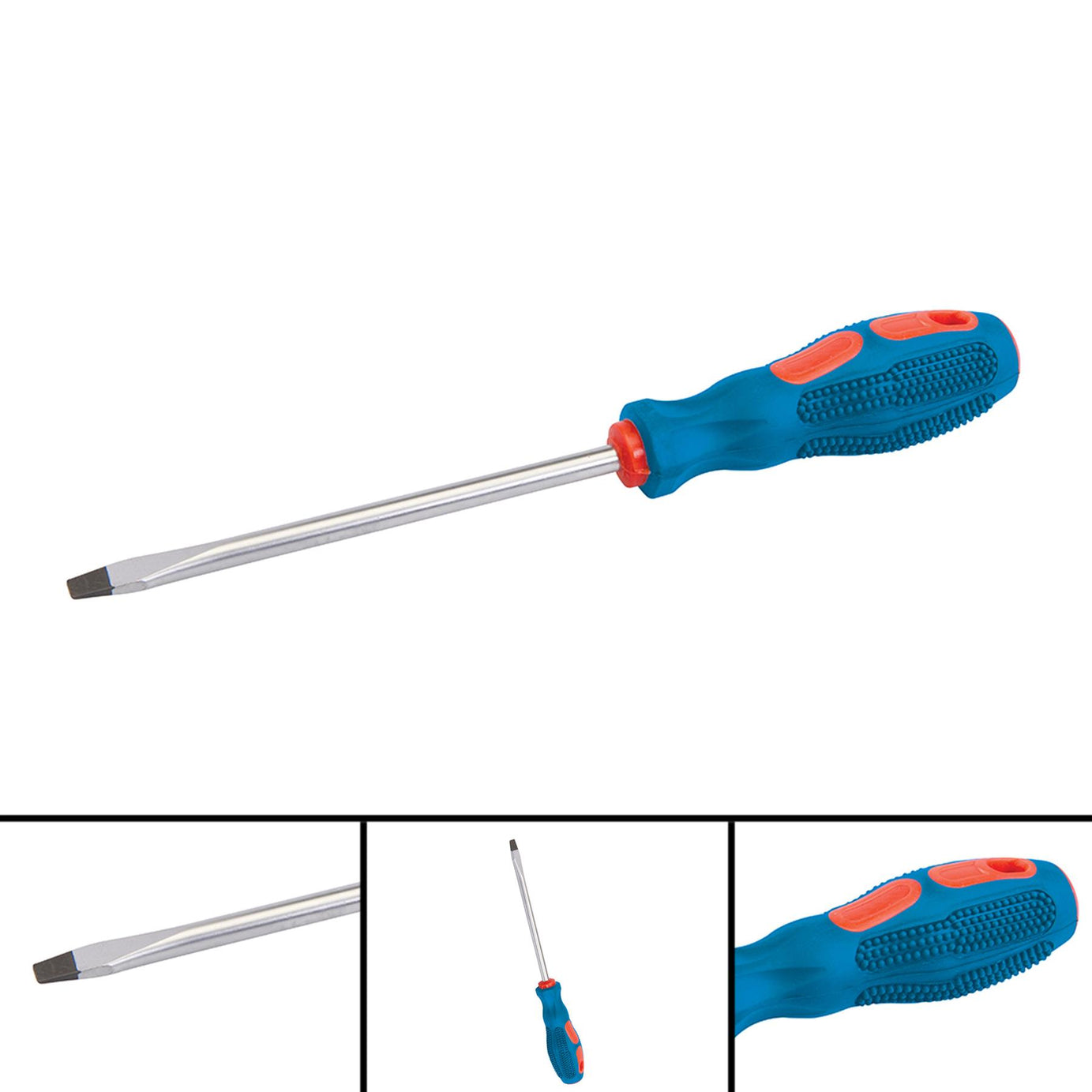 General Purpose Screwdriver Slotted Flared - 6 X 100mm Chrome Vanadium Blade