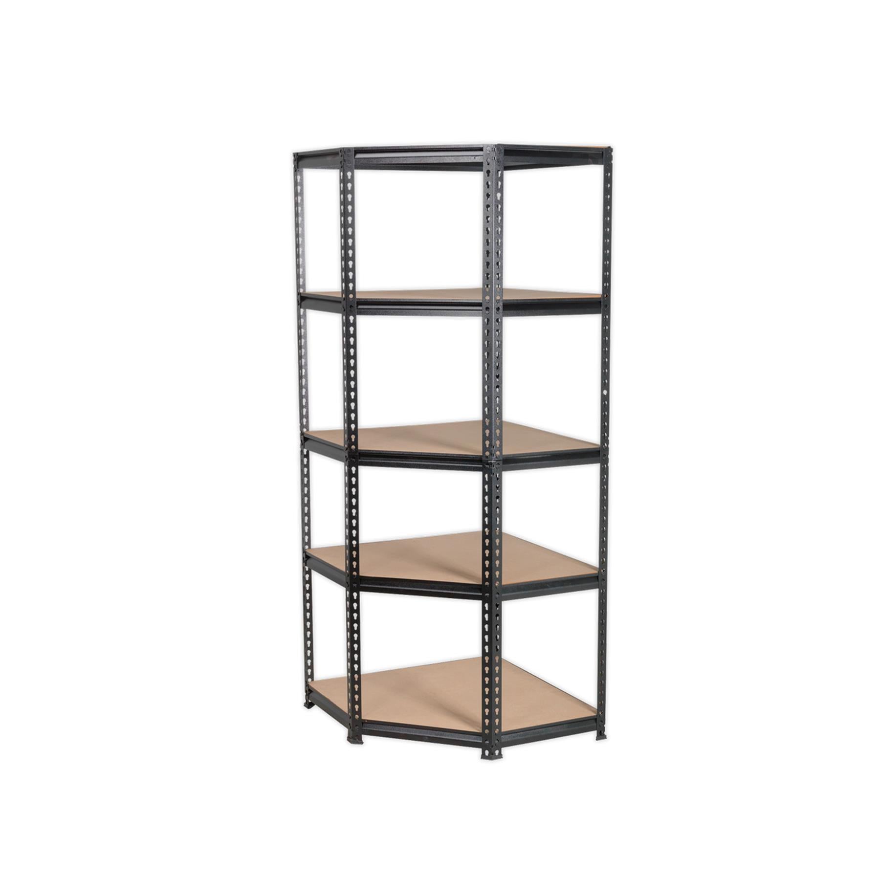 Sealey Corner Racking Unit 5 Level 150kg Capacity Per Level