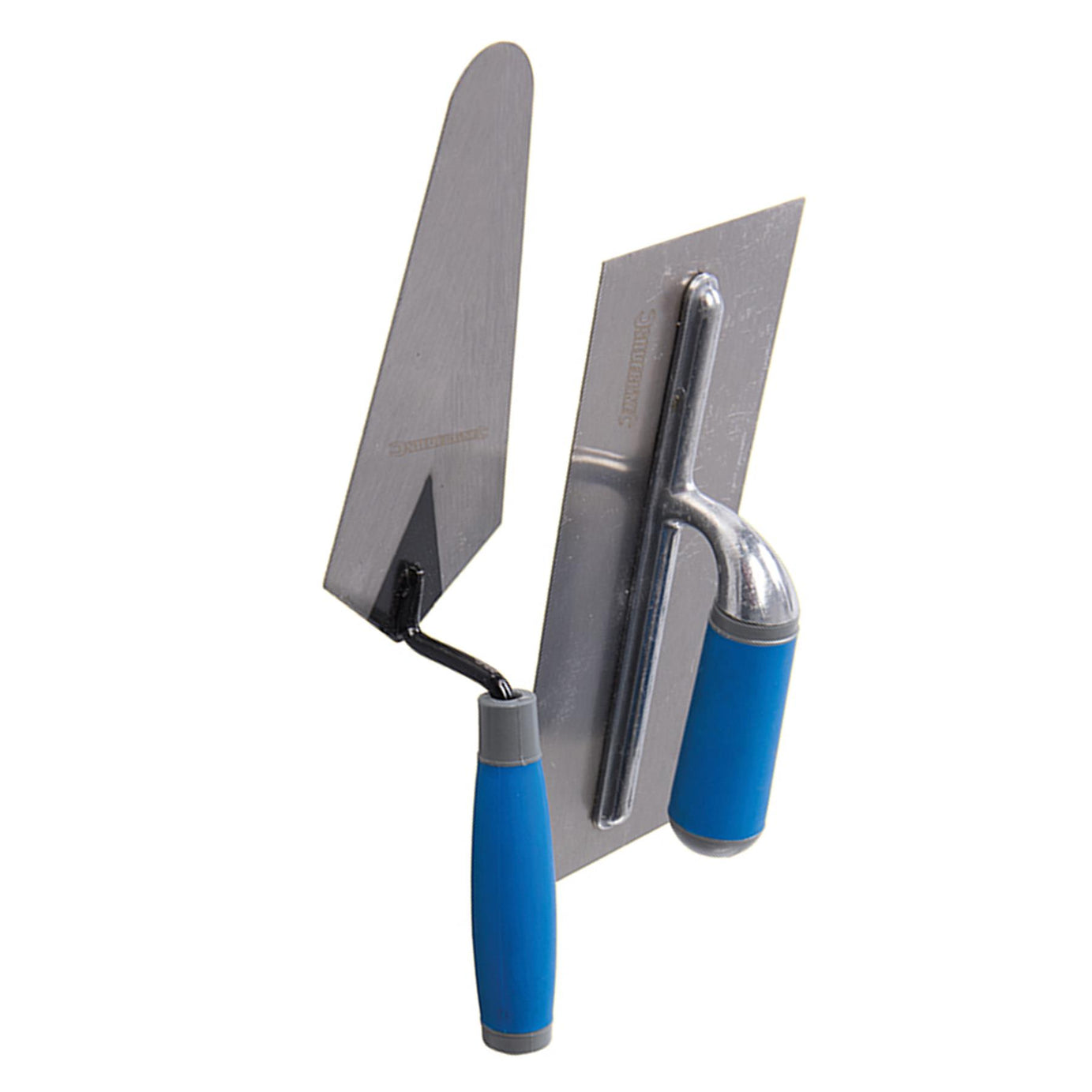 Trade Trowel Set Pointing Gauging Plastering Trowels & Brick Jointer Soft Grip
