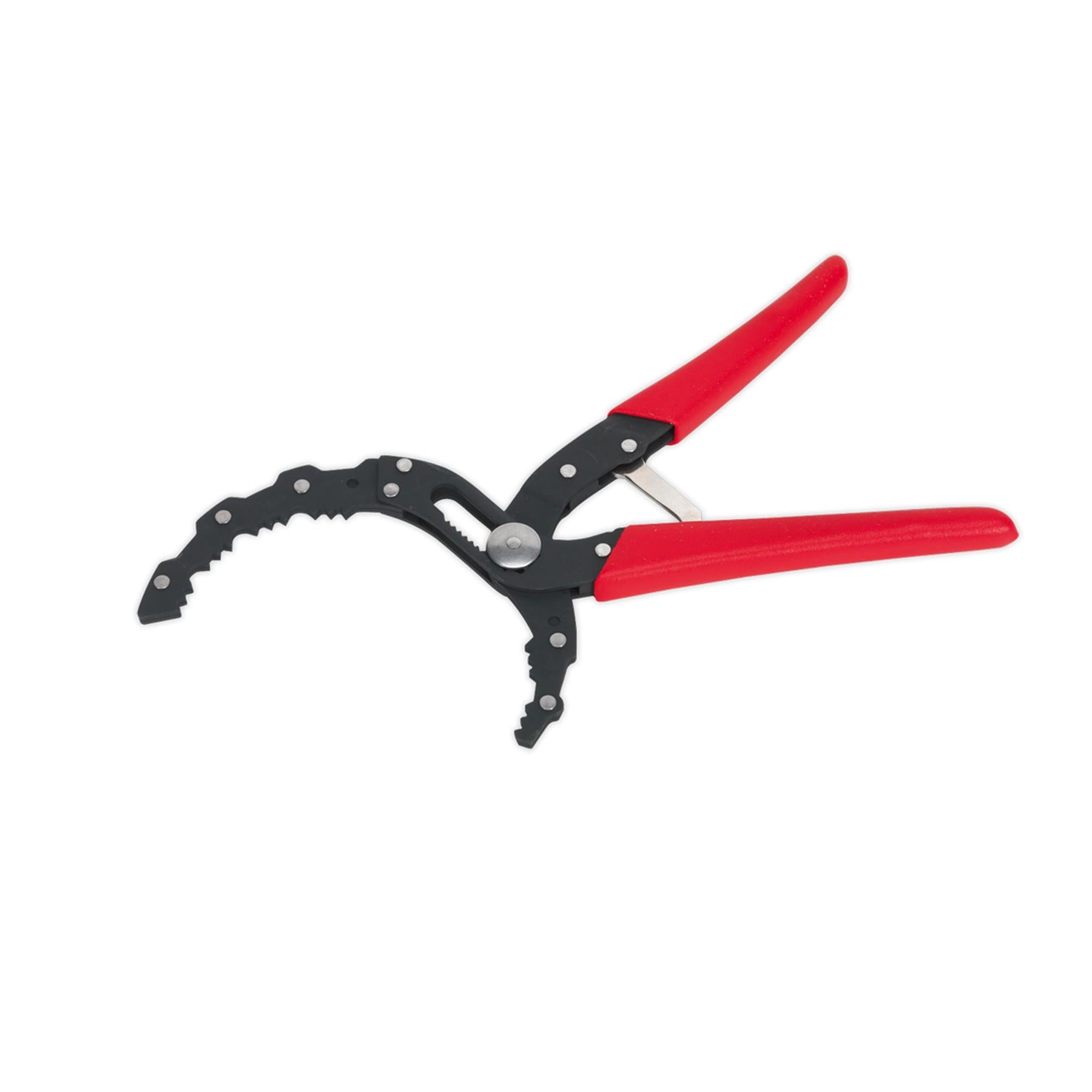 Sealey Oil Filter Pliers - Auto-Adjusting With Non-Slip Handles