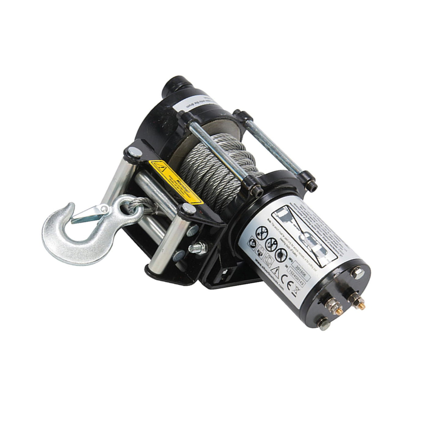 12V Electric Winch 2000Lb Vehicle-Mounted Professional Work Tool DIY