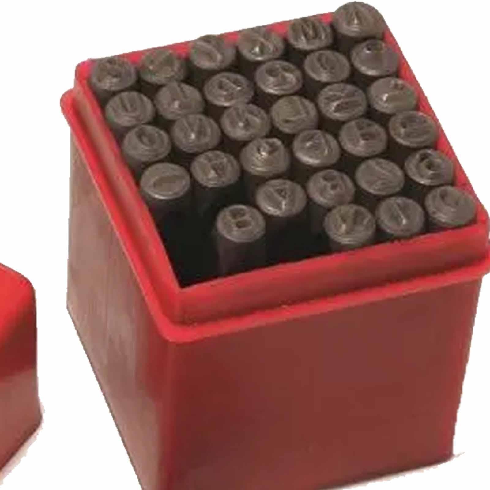 number and letter punch set