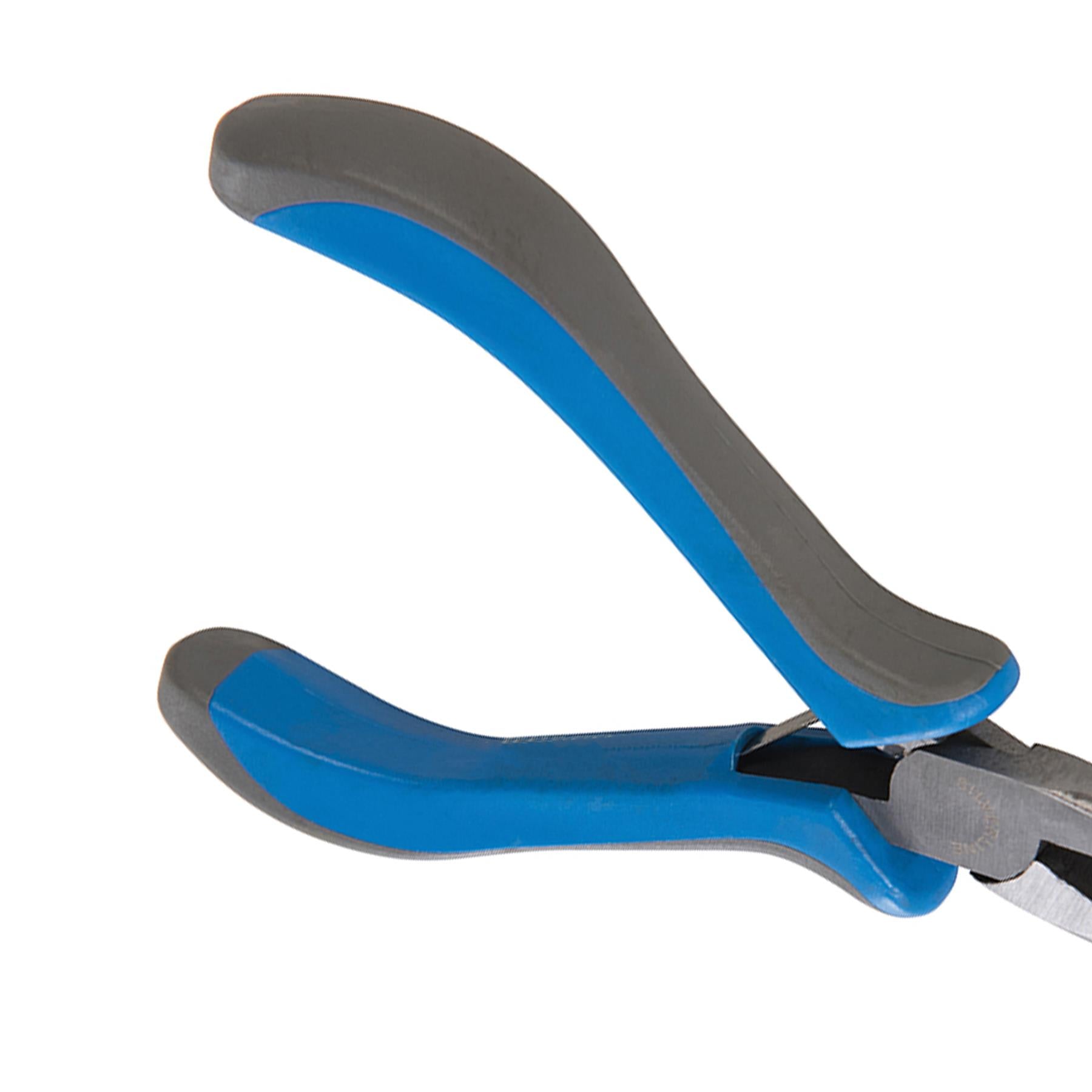 Bent Nose Mini Pliers - 130mm Tempered Carbon Steel Jaws For Accurate Work