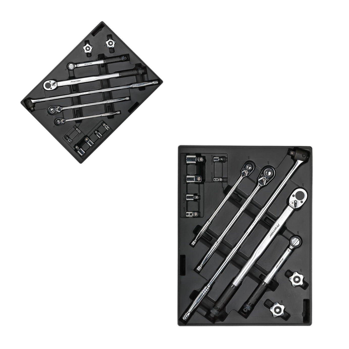 Sealey Tool Tray with Ratchet, Torque Wrench, Breaker Bar etc 13pc