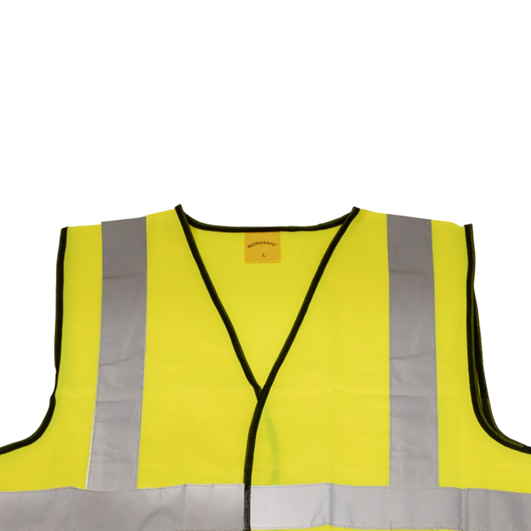 Sealey Hi-Vis Waistcoat (Site and Road Use) Yellow - Medium