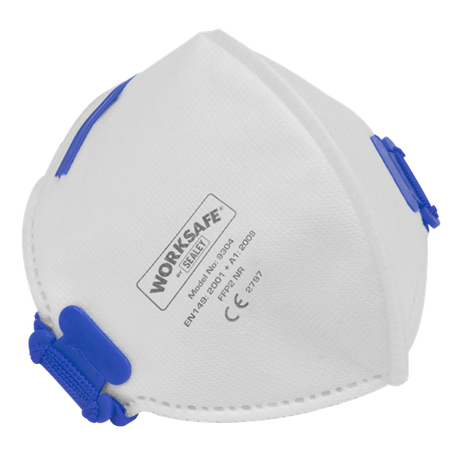 Sealey Fold Flat Mask FFP2 - Pack of 10