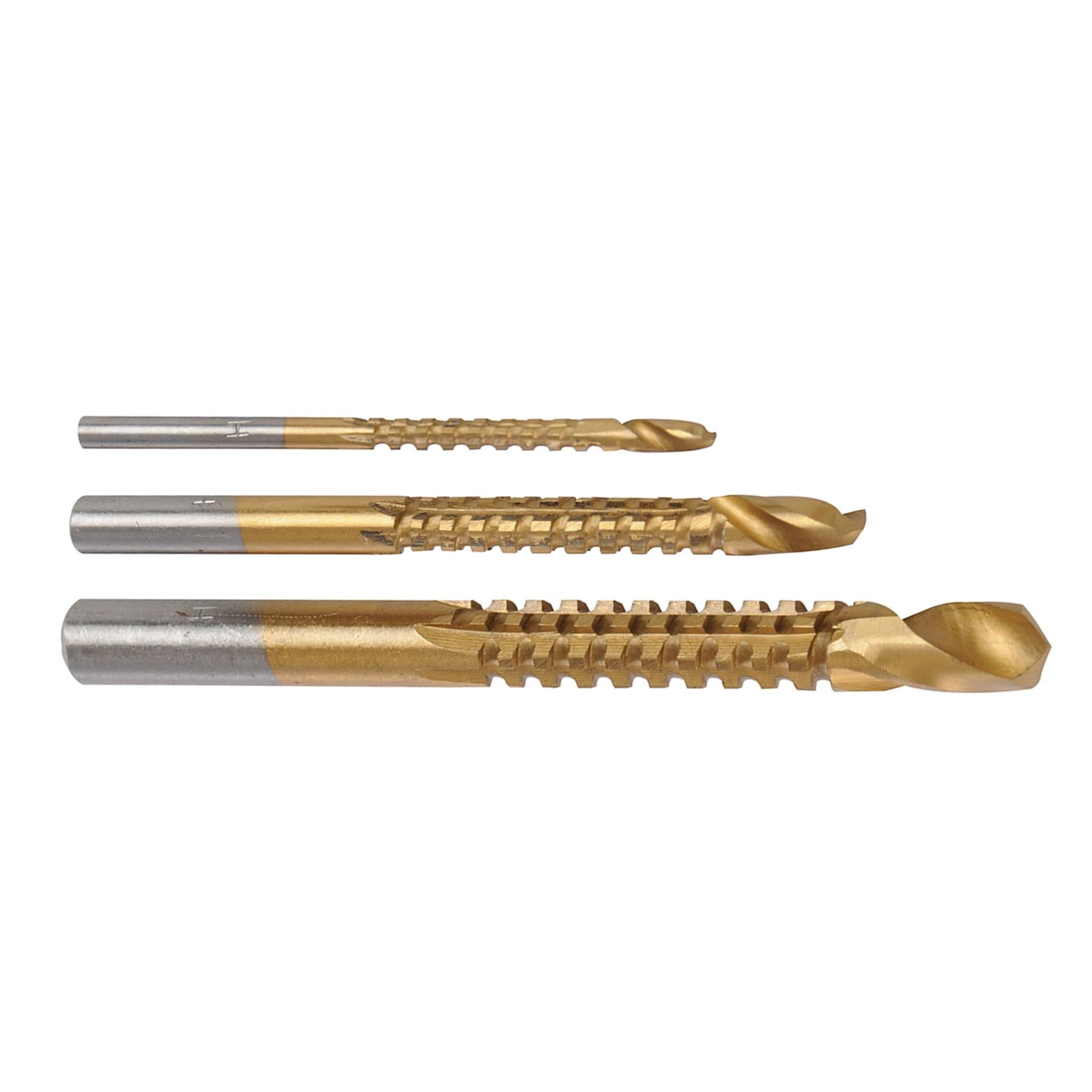 Drill Saw Set 3Pce 3, 6 & 8mm Hand Tools Drilling Bits Power Quality