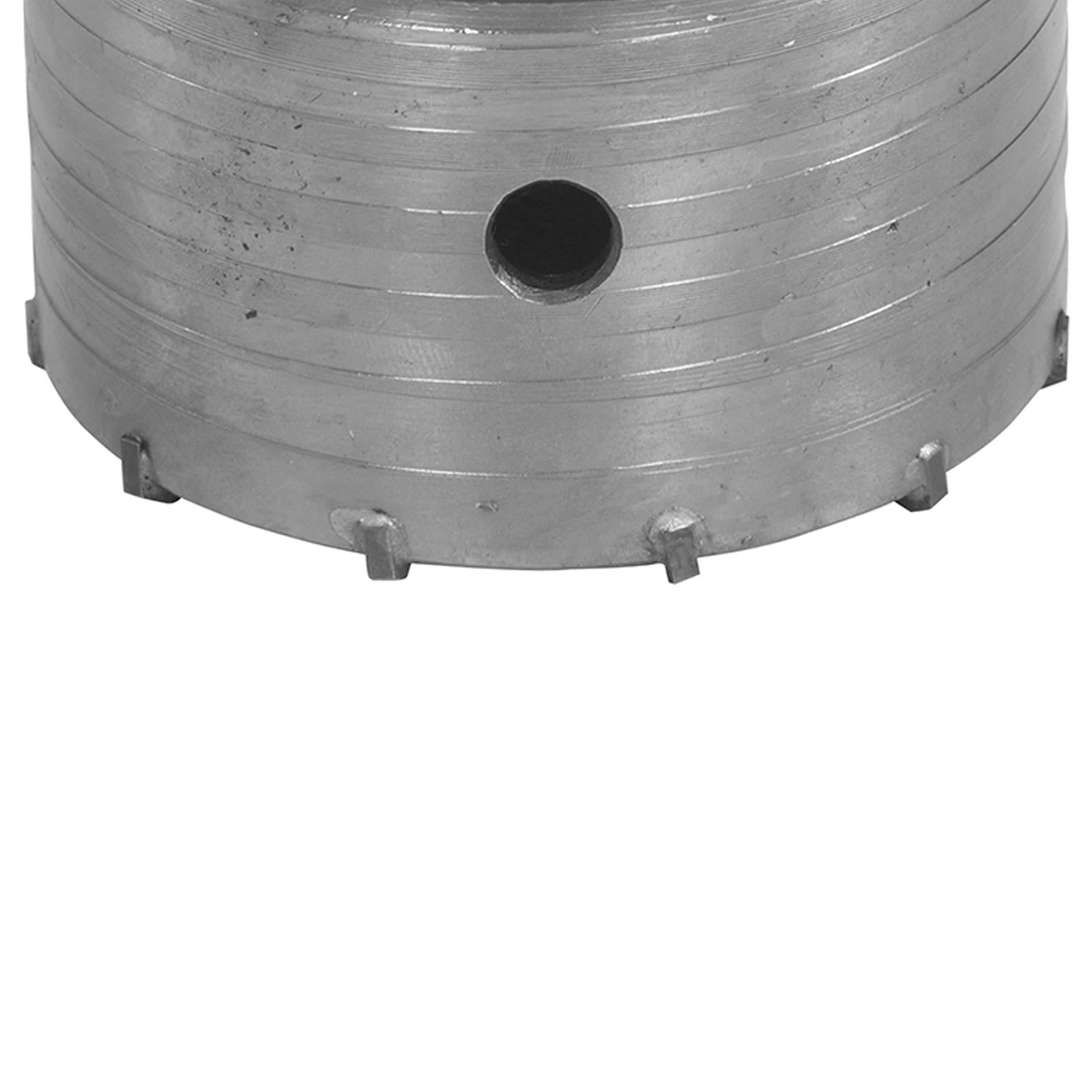 100mm TCT CORE DRILL SHANK TUNGSTEN MASONRY BRICK HOLE CUTTER