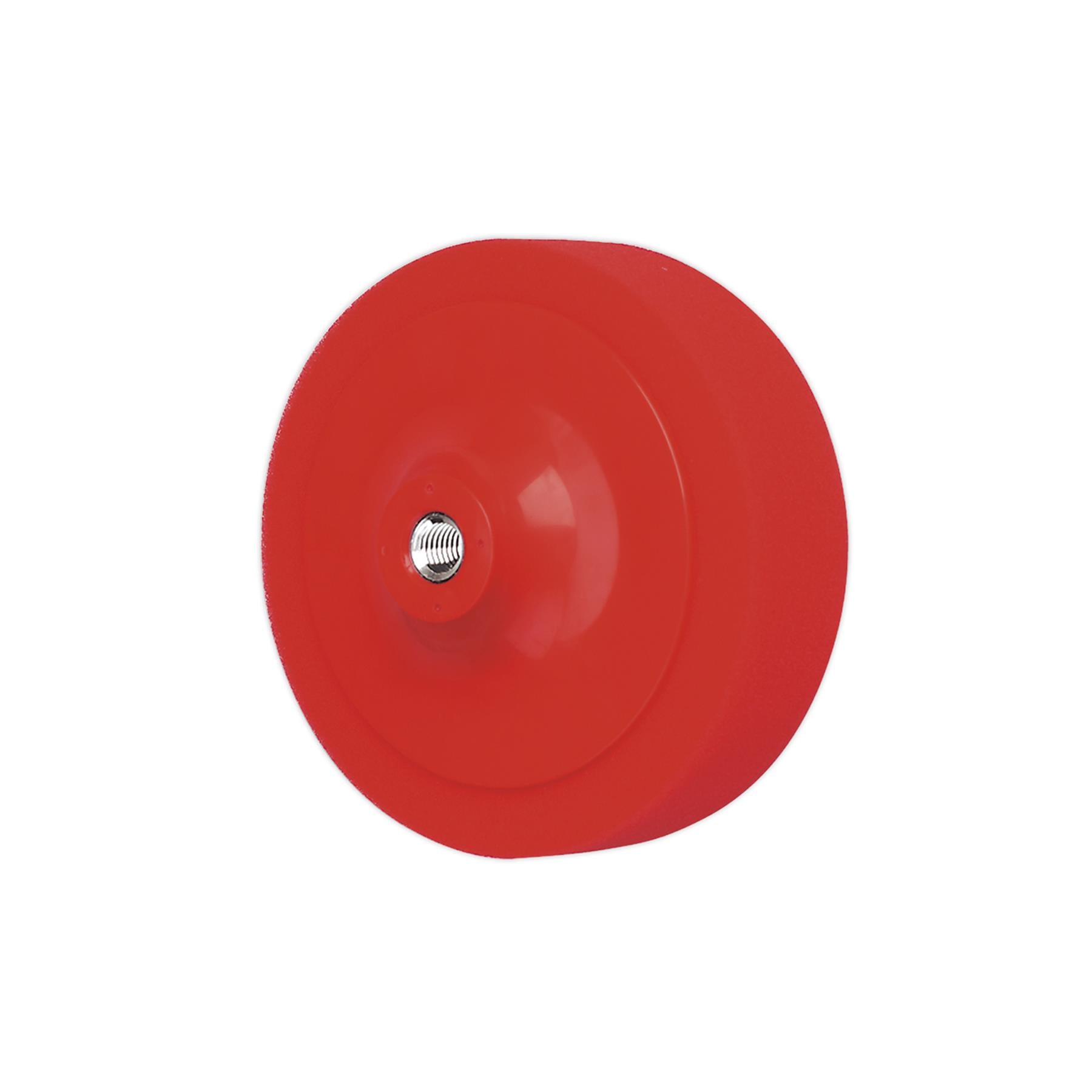 Sealey Buffing & Polishing Foam Head 150x50mm M14x2mm Red/U-Soft