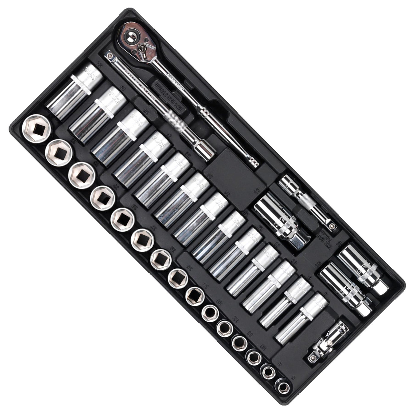 Sealey Tool Tray with Socket Set 35pc 3/8"Sq Drive