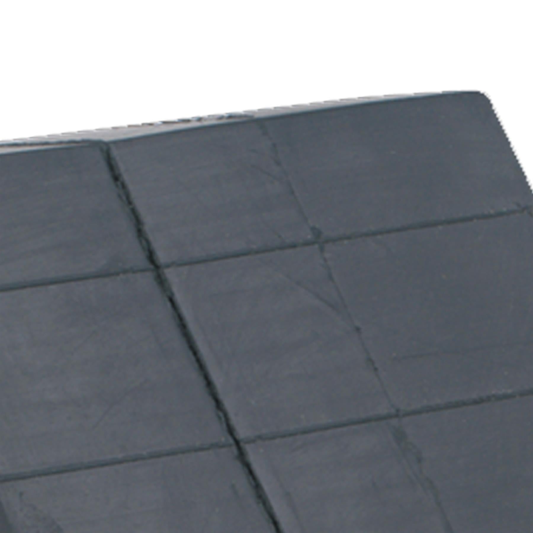 Rubber Wheel Chocks 3.3kg - Pair Two rubber wheel chocks Sealey