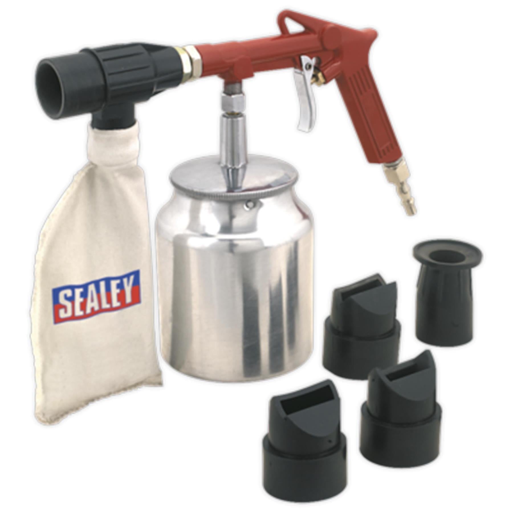 Sealey Air Recirculating Sandblasting Kit