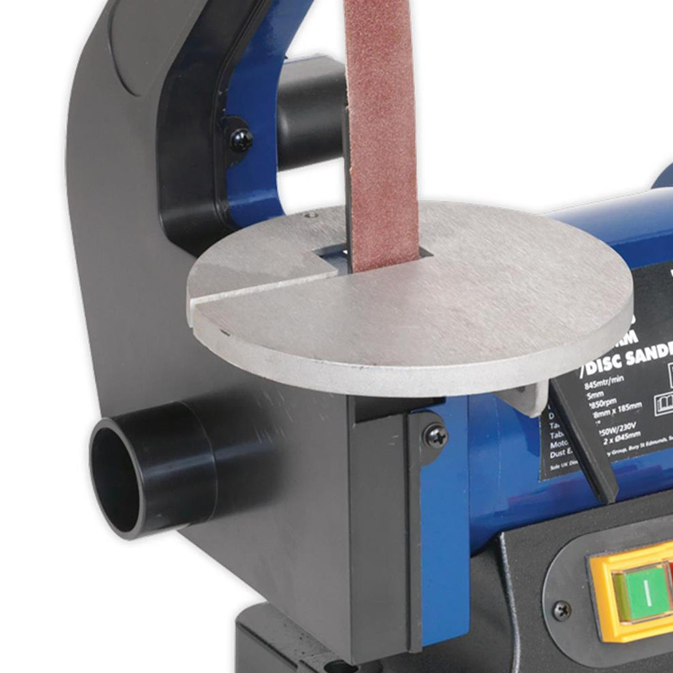 Sealey Belt/Disc Sander 25 x 762mm/125mm 250W/230V