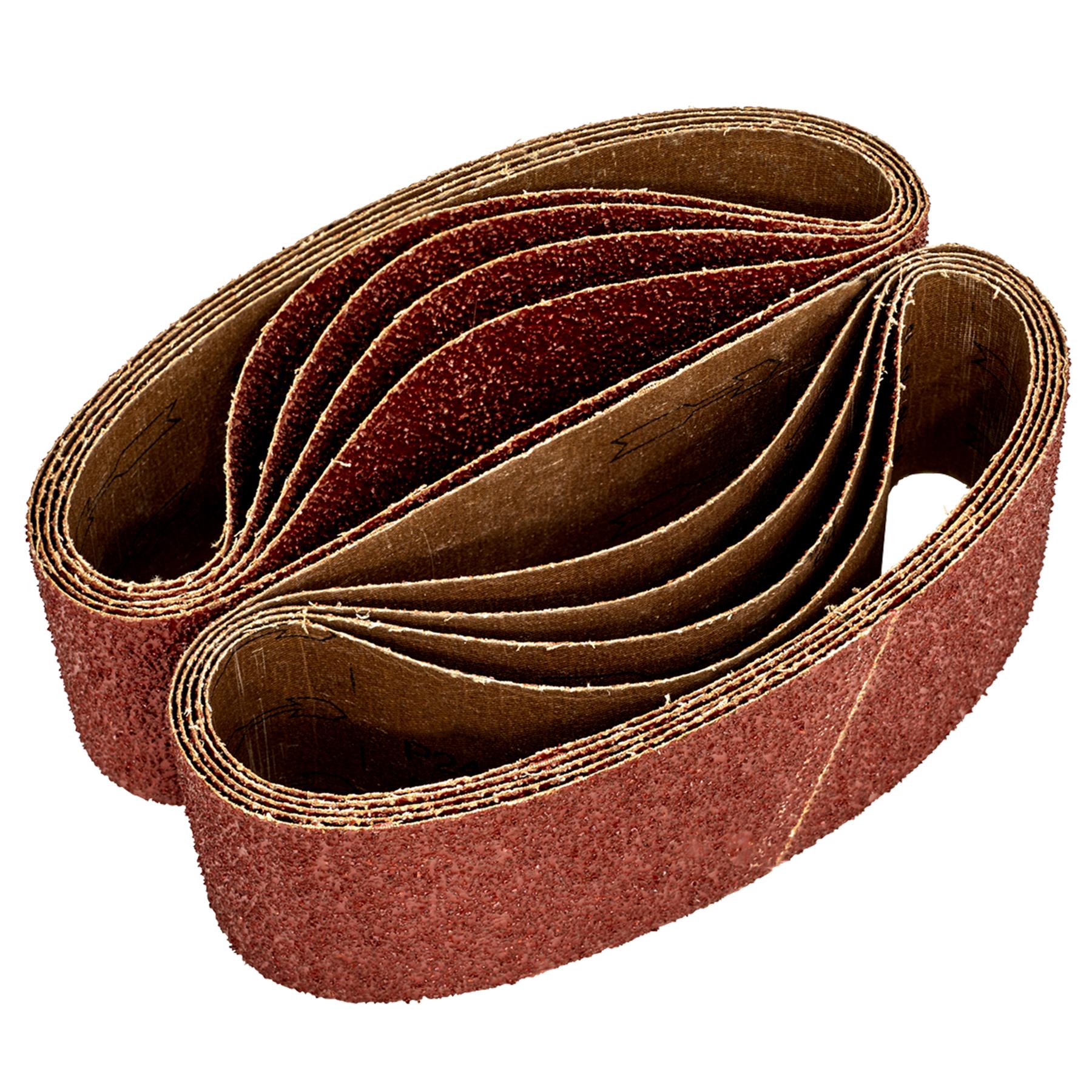 Sealey Sanding Belt 75 x 533mm 40Grit - Pack of 10