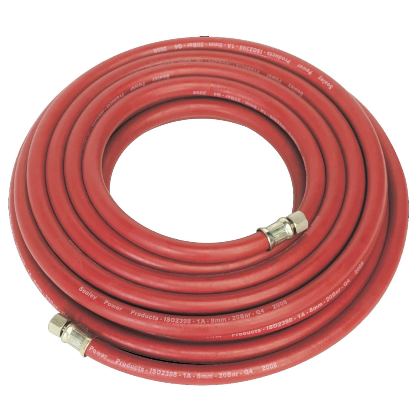 Sealey Air Hose 10m x 8mm with 1/4"BSP Unions