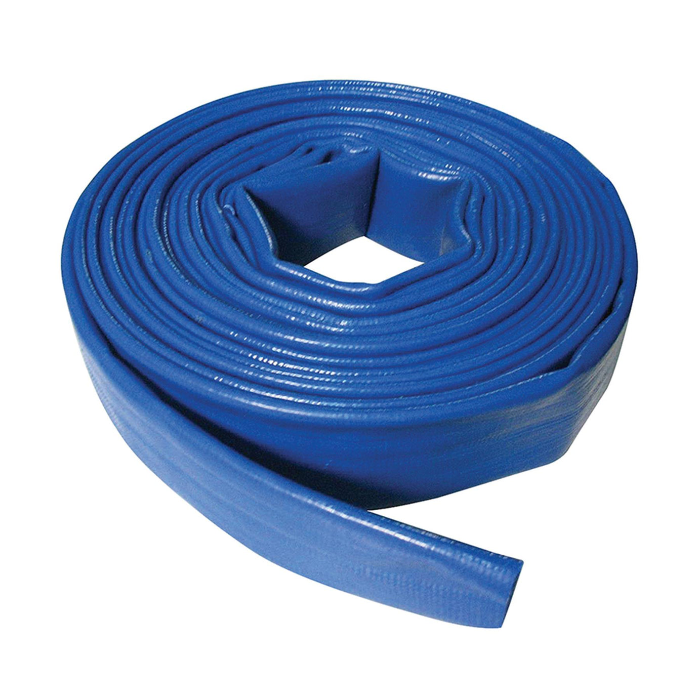 Blue Layflat Water Delivery Hose 10M X 32mm Discharge Pump Irrigation