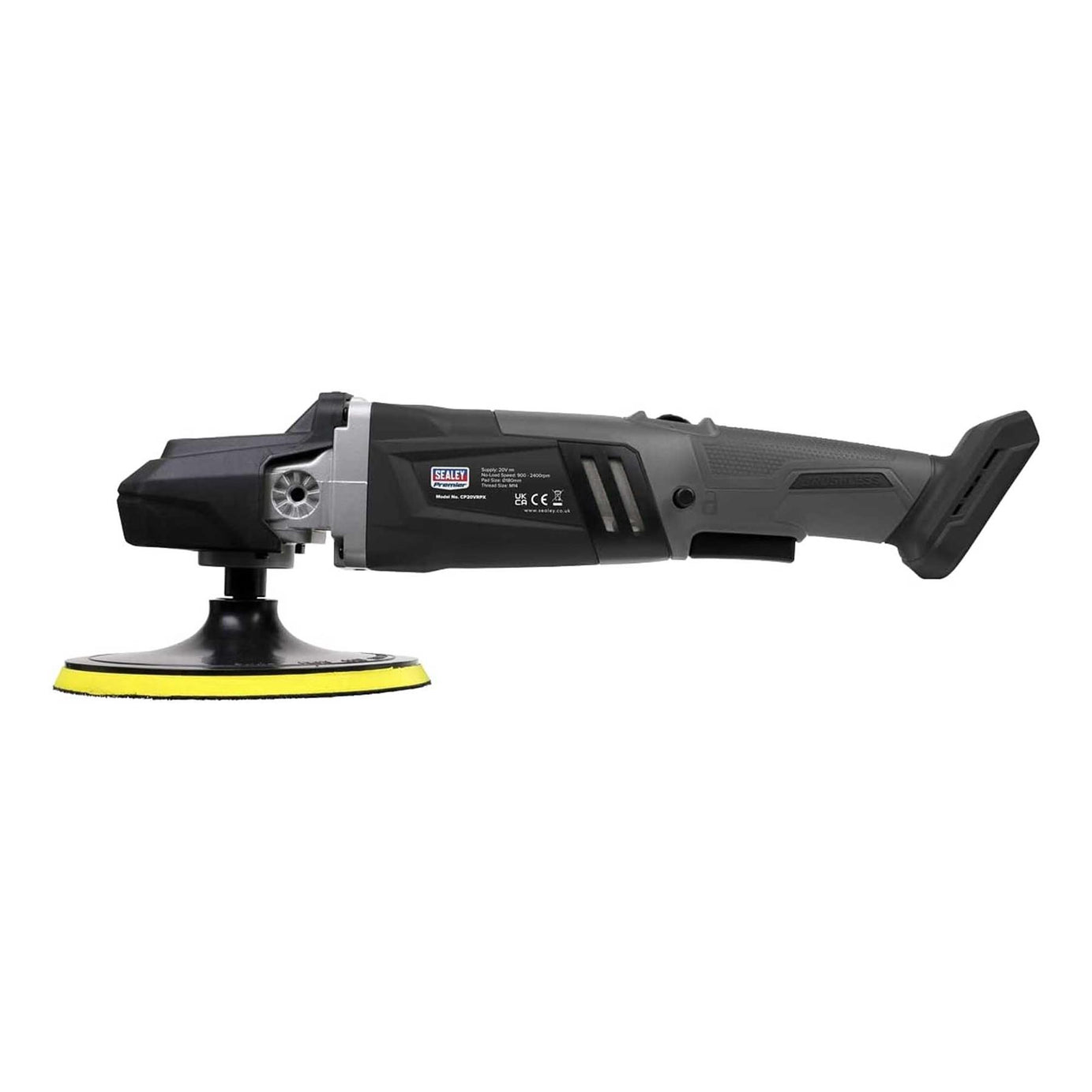 Sealey Brushless Rotary Polisher 20V SV20 Series 180mm - Body Only
