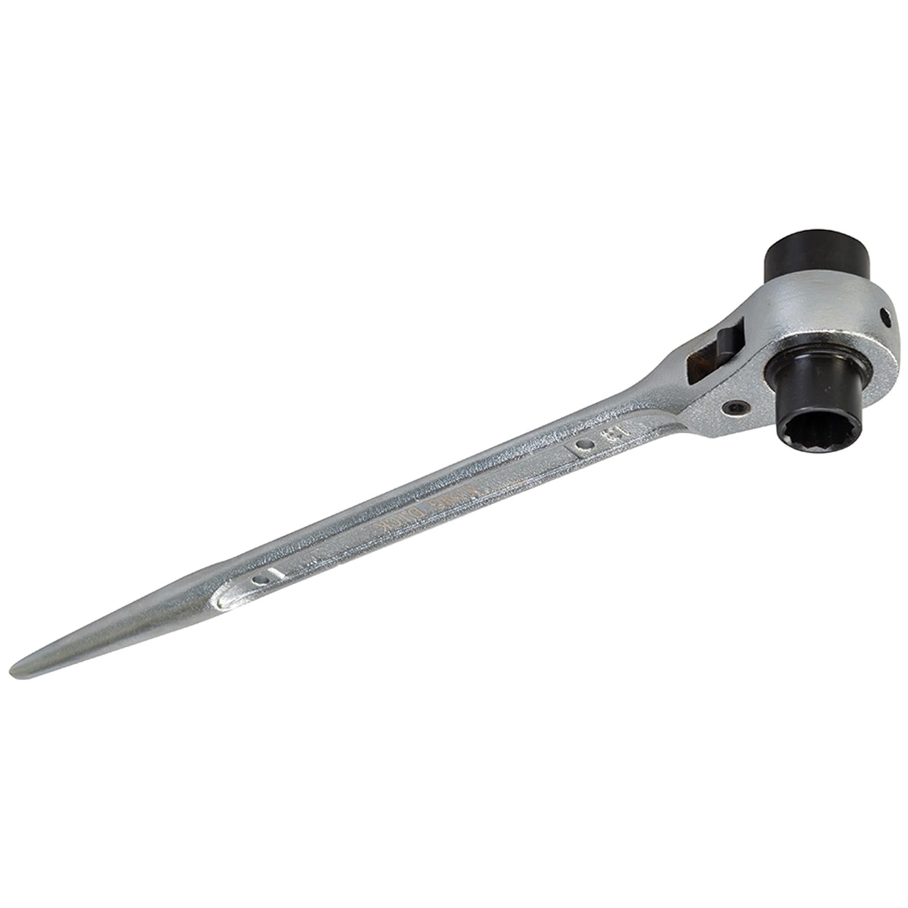 King Dick Heavy Duty Ratchet Podger Scaffolding Spanners Metric Heads 13 x 17mm