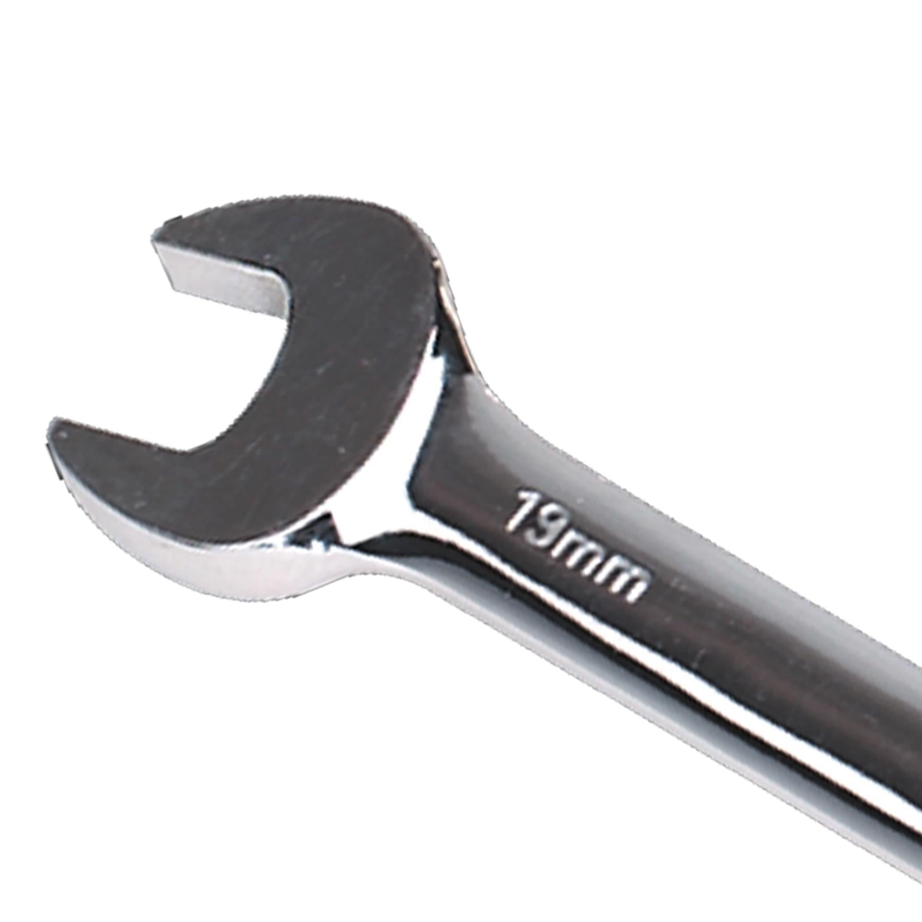 Sealey Flexi-Head Ratchet Combination Spanner 19mm
