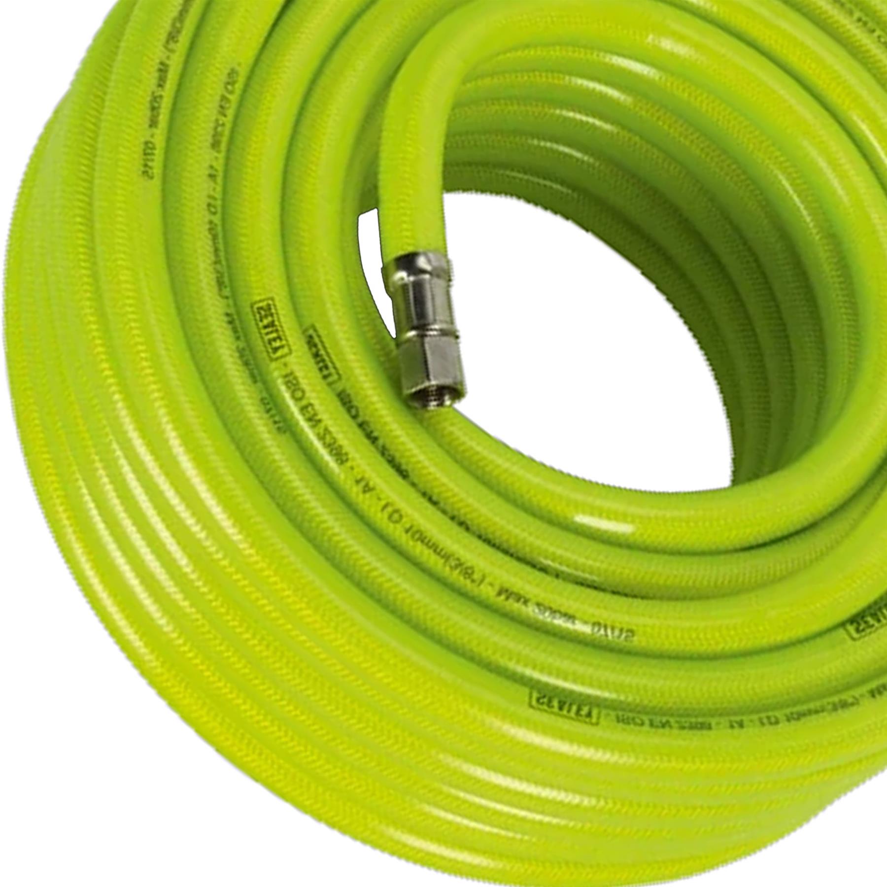 Sealey Air Hose High-Visibility 20m x 10mm with 1/4"BSP Unions