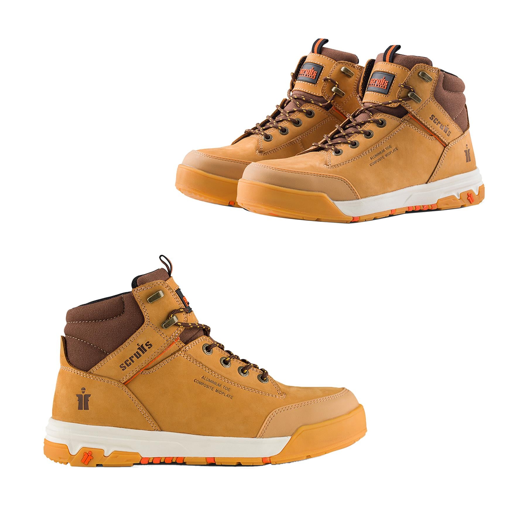 Scruffs Switchback 3 Safety Boots Tan Size 12 / 47 water-resistant