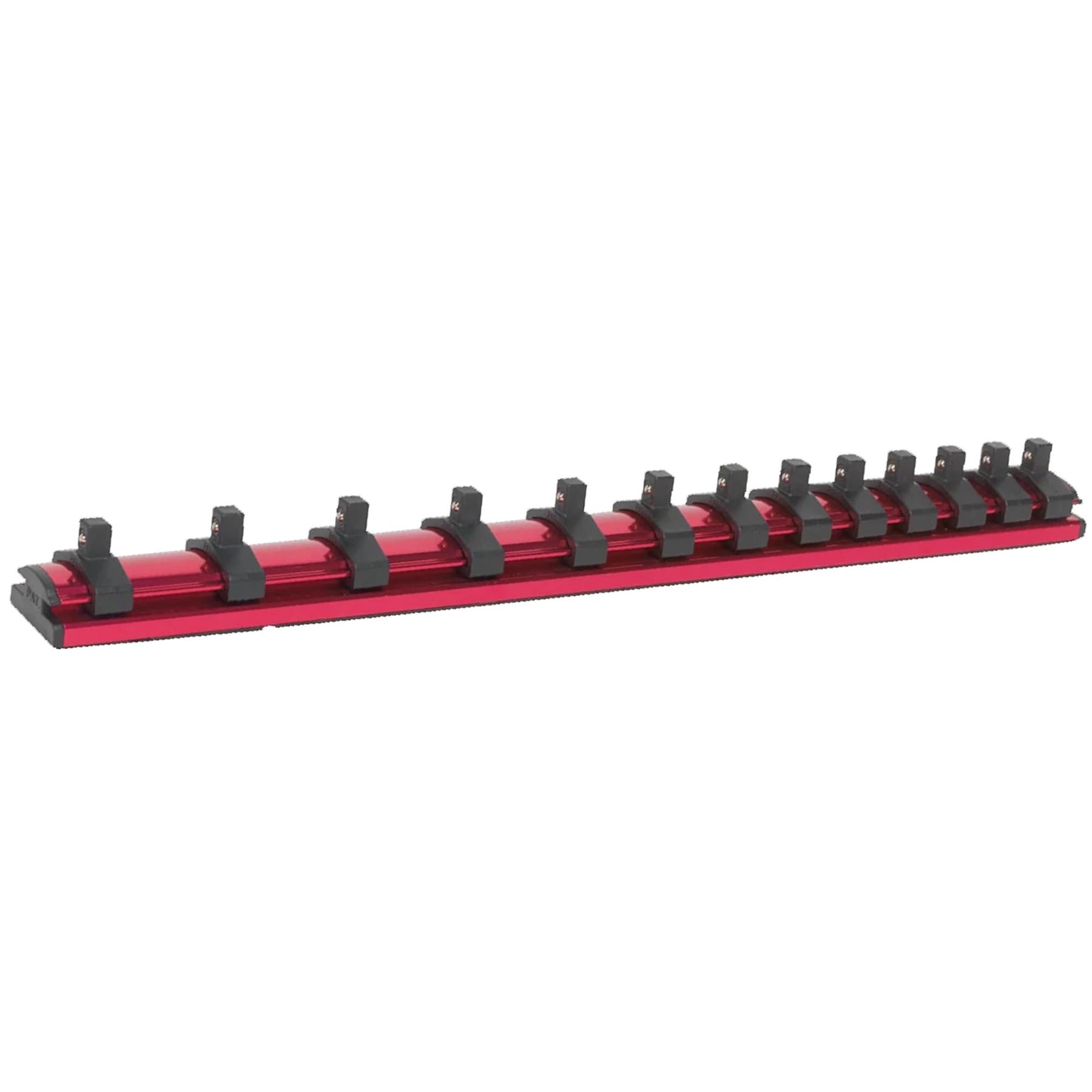 Sealey Socket Retaining Rail Magnetic 1/4"Sq Drive 13 Clips