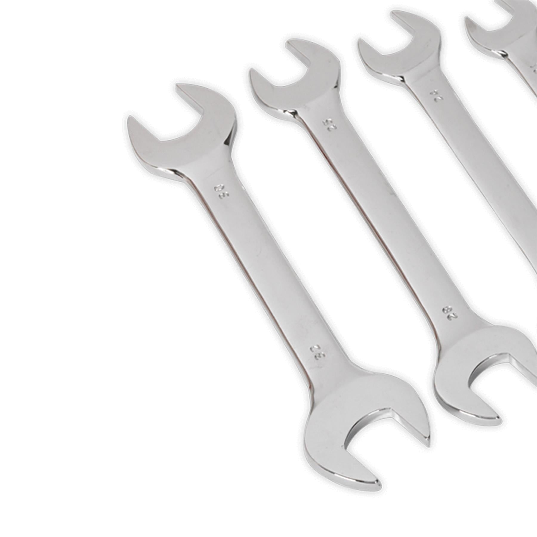 Sealey Double Open-End Spanner Set 12pc Metric