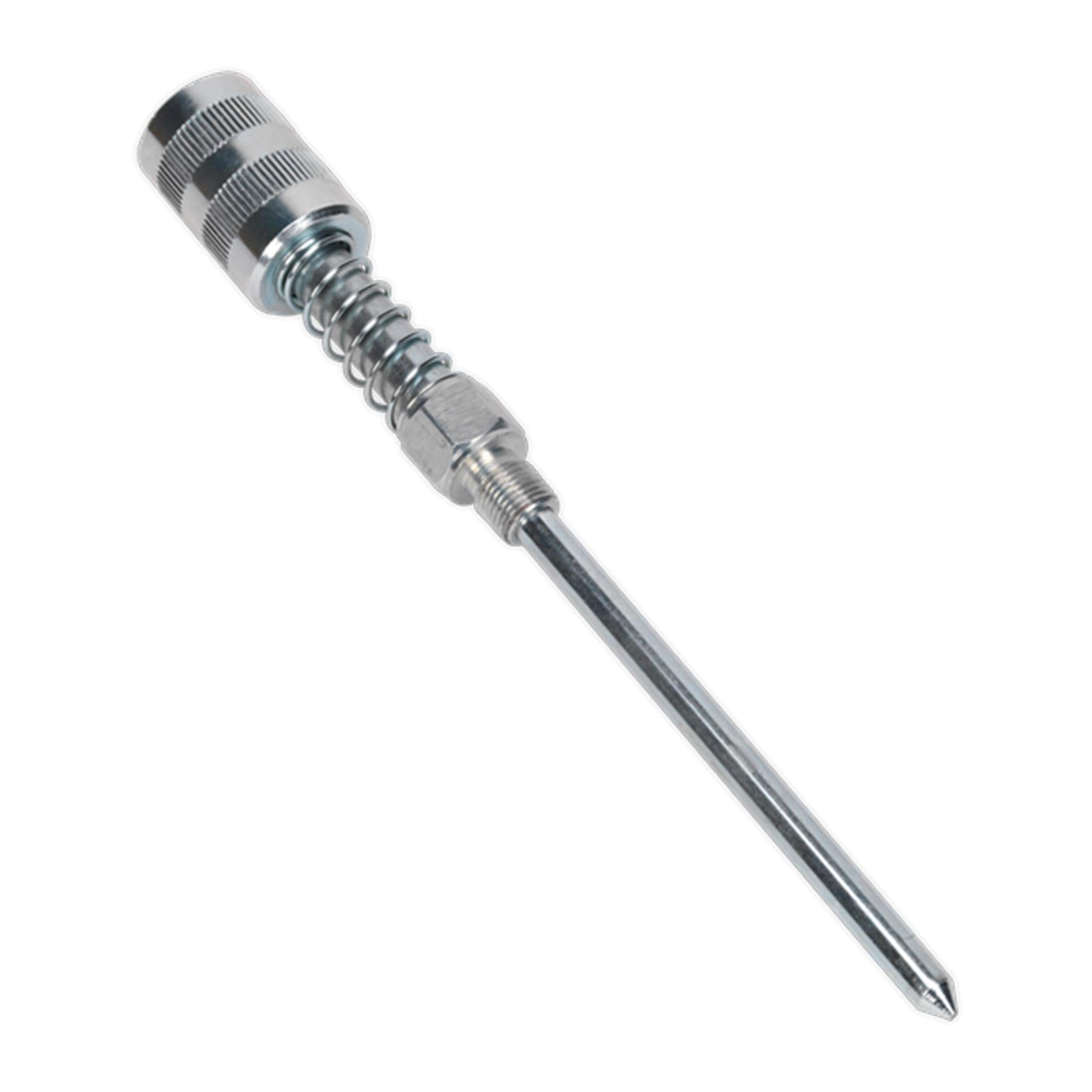 Sealey Needle Nose Grease Gun Dispenser Nozzle Adaptor Hand/Cordless 170mm AK447