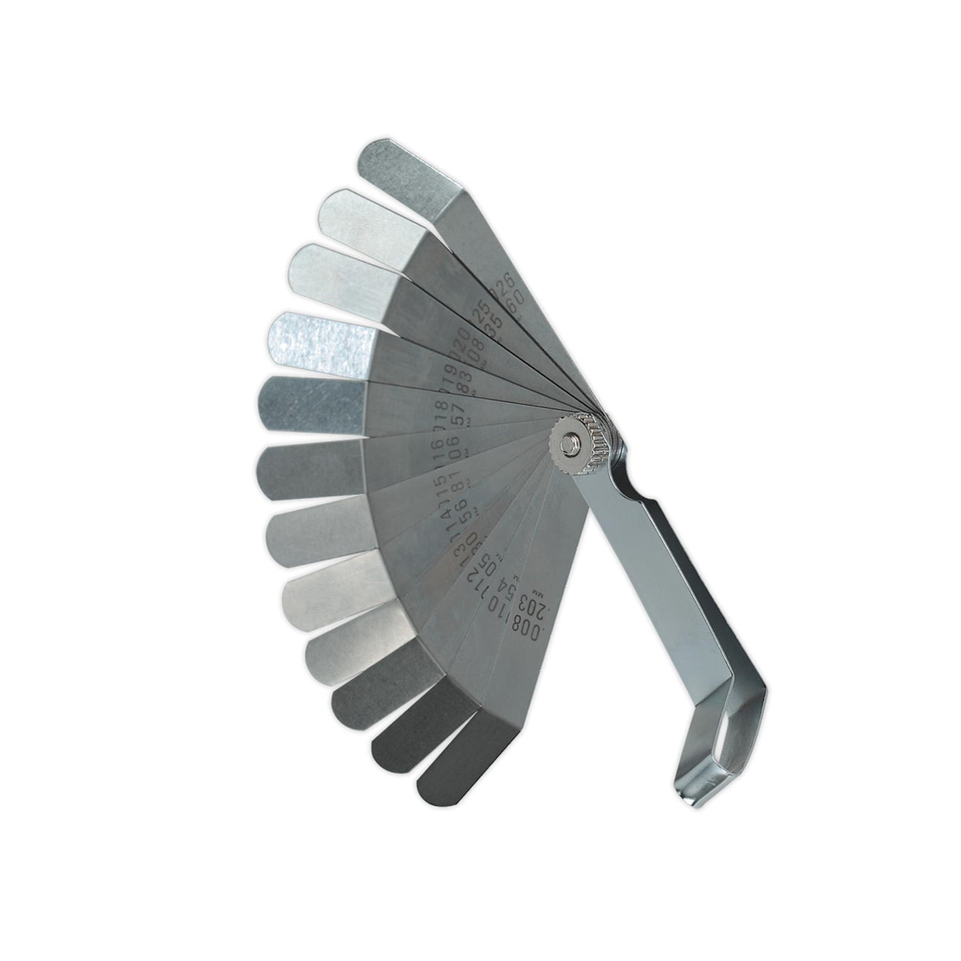 Sealey Feeler Gauge 12 Blade Offset - Dual Marked