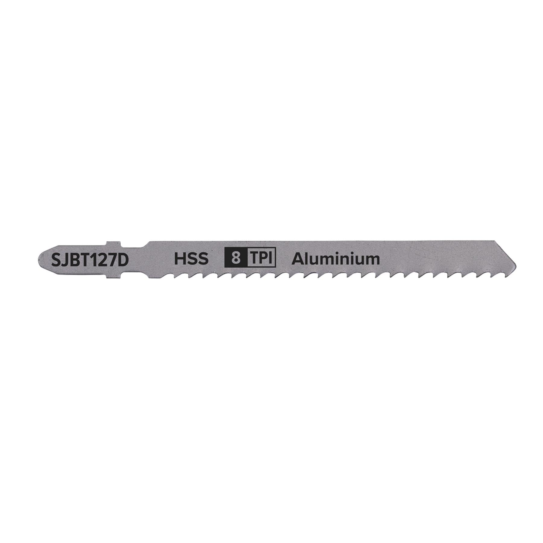 Sealey Jigsaw Blade Aluminium 100mm 8tpi - Pack of 5