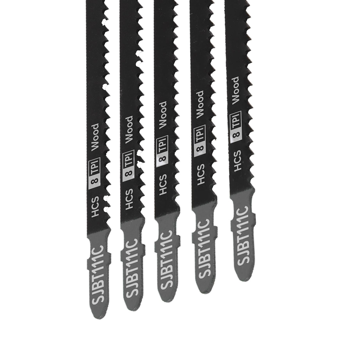 Sealey Jigsaw Blade General Wood 100mm 8tpi - Pack of 5