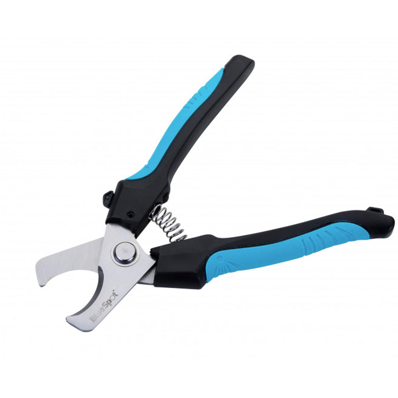 BlueSpot Cable Cutters Single Hand Use 180mm 7" 16mm Capacity Wire Pliers Soft Grip