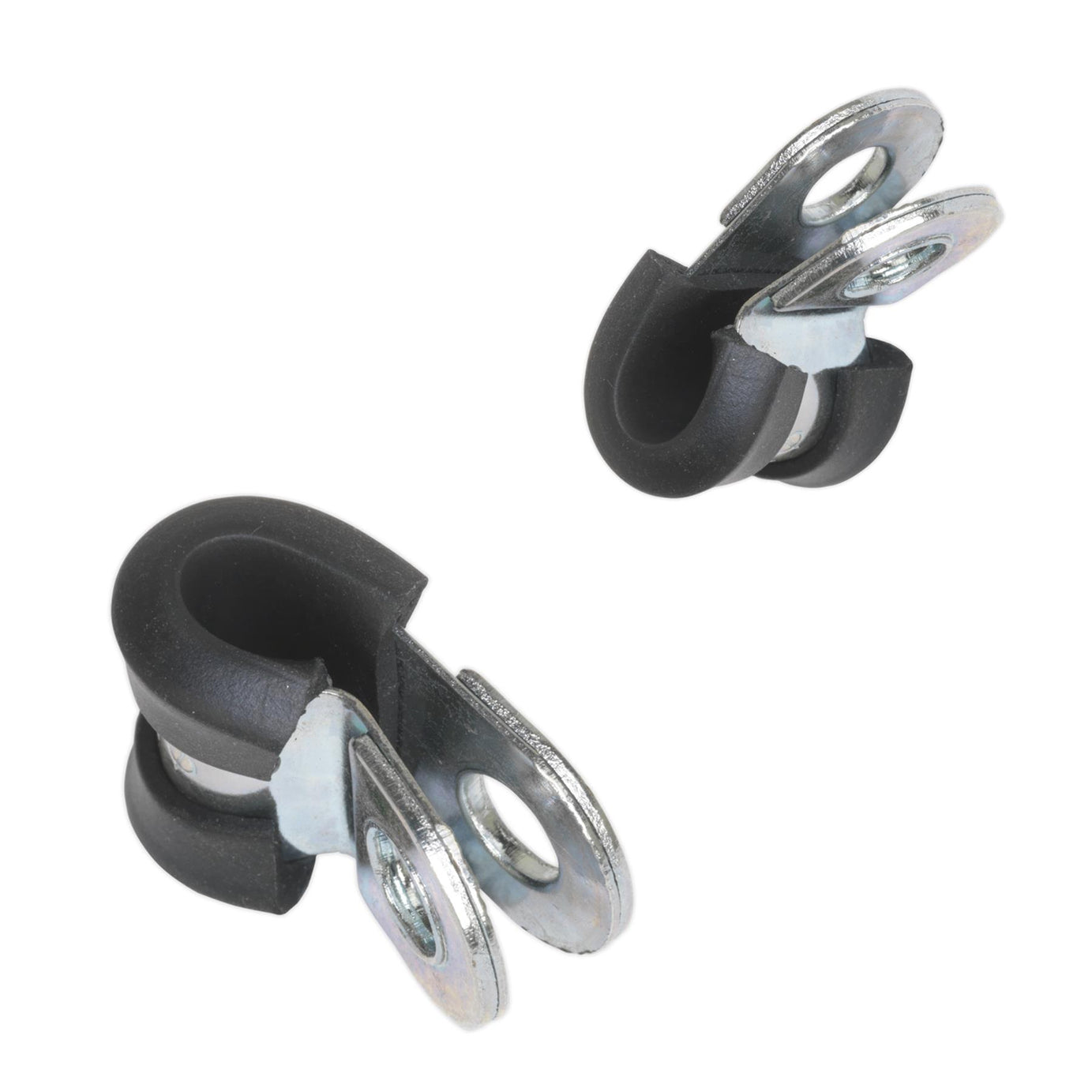 Sealey P-Clip Rubber Lined 21mm Pack of 25