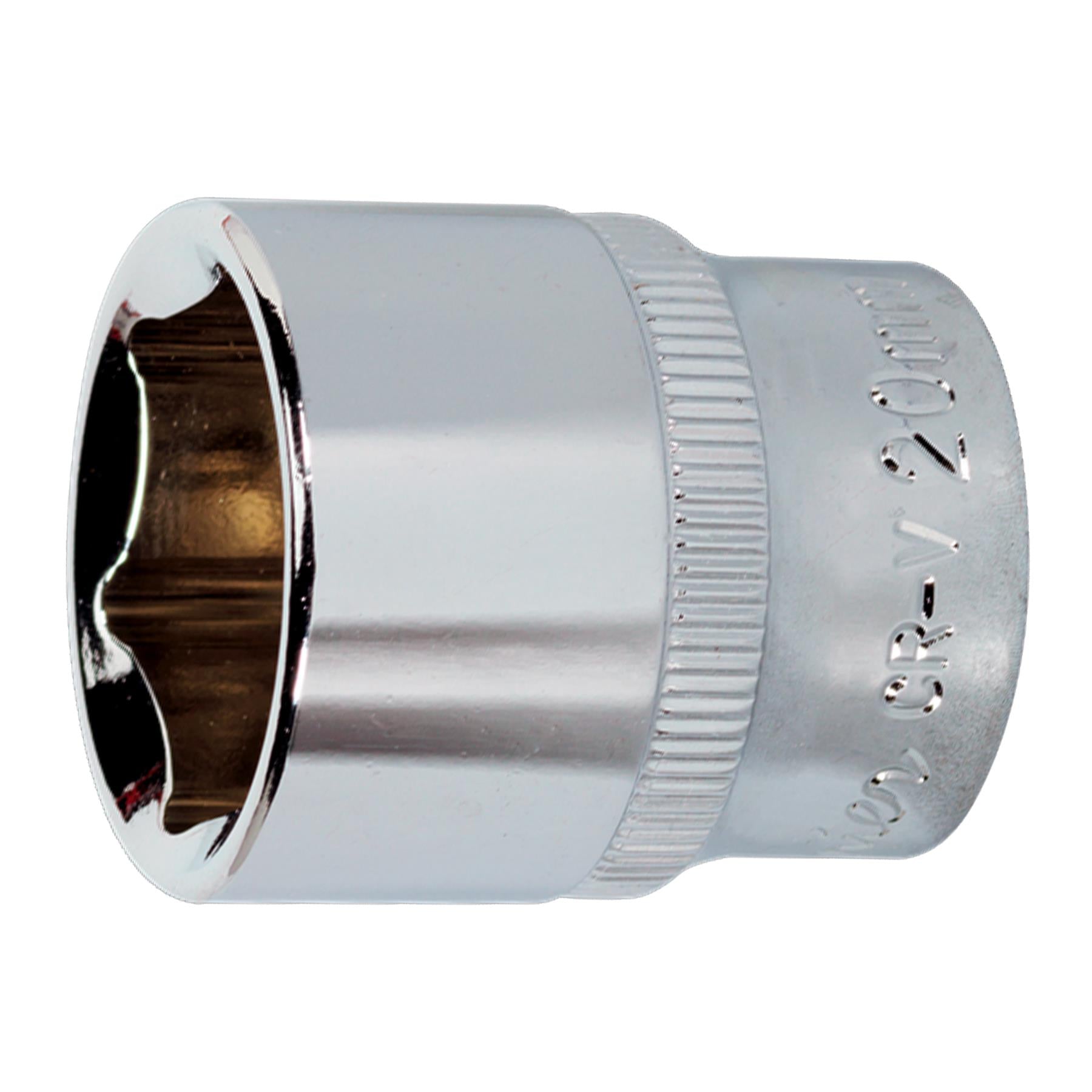 Sealey WallDrive Socket 20mm 3/8"Sq Drive Fully Polished
