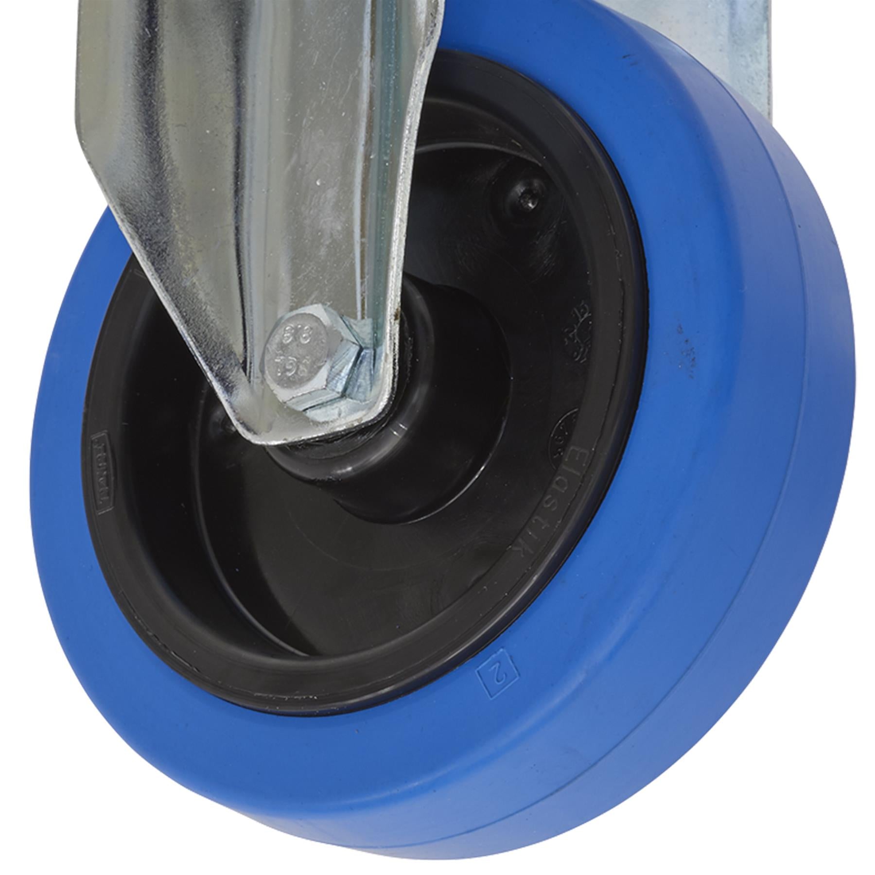 Sealey Castor Wheel Fixed Plate 125mm