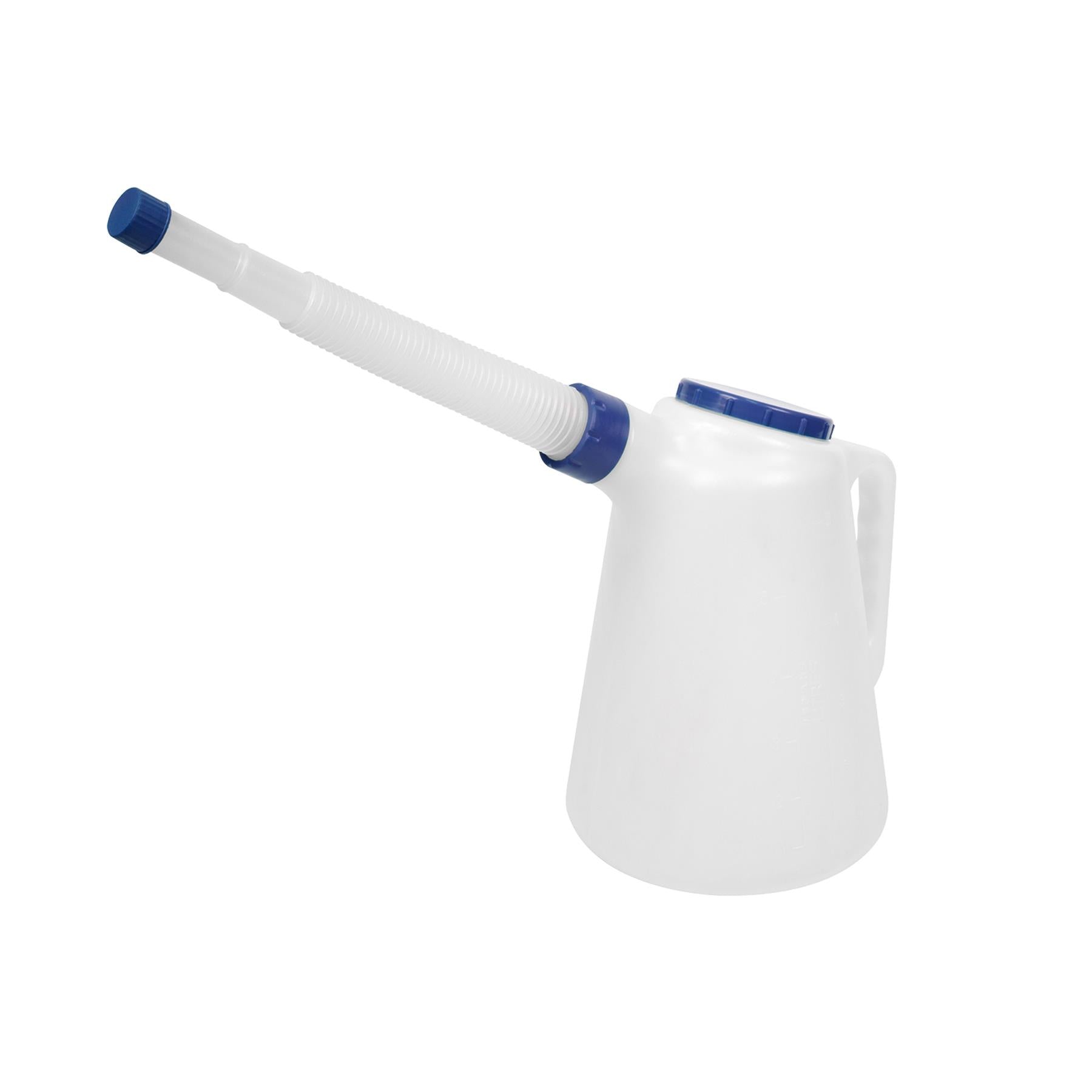 Sealey Oil Container with Blue Lid & Flexible Spout 5L