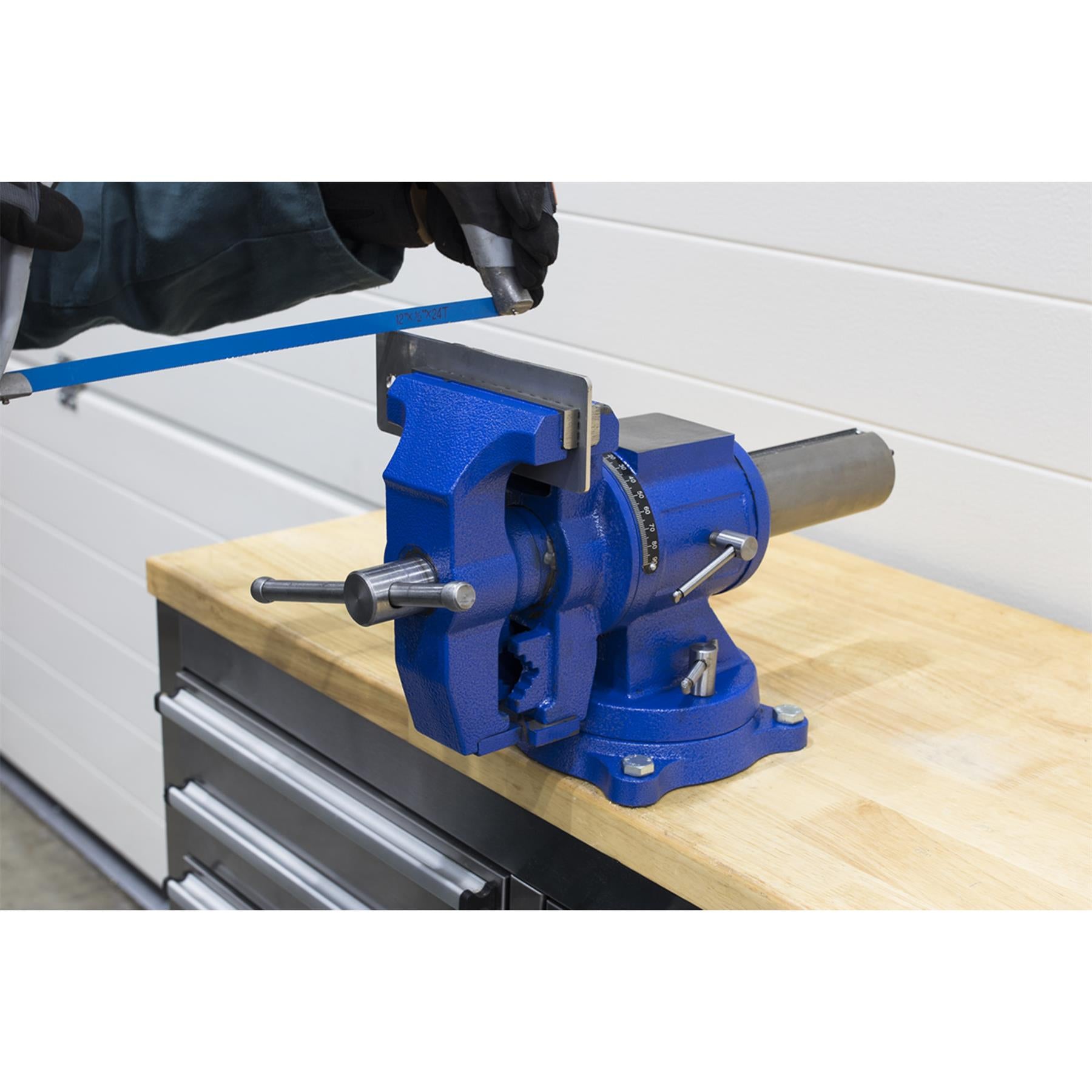 Sealey Vice Cast Iron Multifunction Swivel Base 150mm